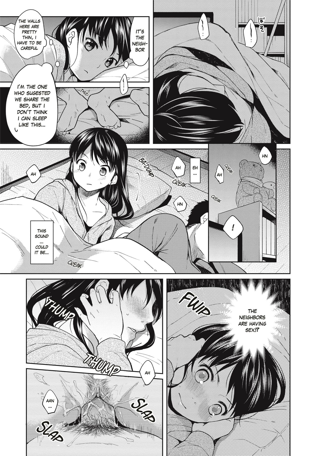 [Fumitsuki Sou] 1 Room Apartment + Highschool Girl Suddenly Living Together? Close Contact!? First Sex!!? Ch. 1 [English] [Project-H] [Decensored] [Digital] imagen número 9