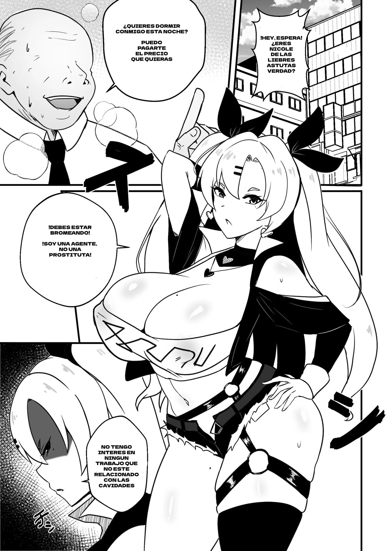 [Merkonig] Wenching 9 Nicole (Zenless Zone Zero) [Spanish] [Neko-sensei] [Decensored] 图片编号 2