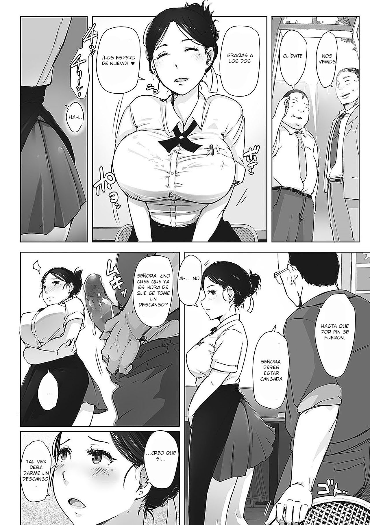 [Arakure] La cafeteria de la esposa infiel (Yue ni Hitozuma wa Netorareta.) [Spanish] [Decensored] [Digital] numero di immagine  20