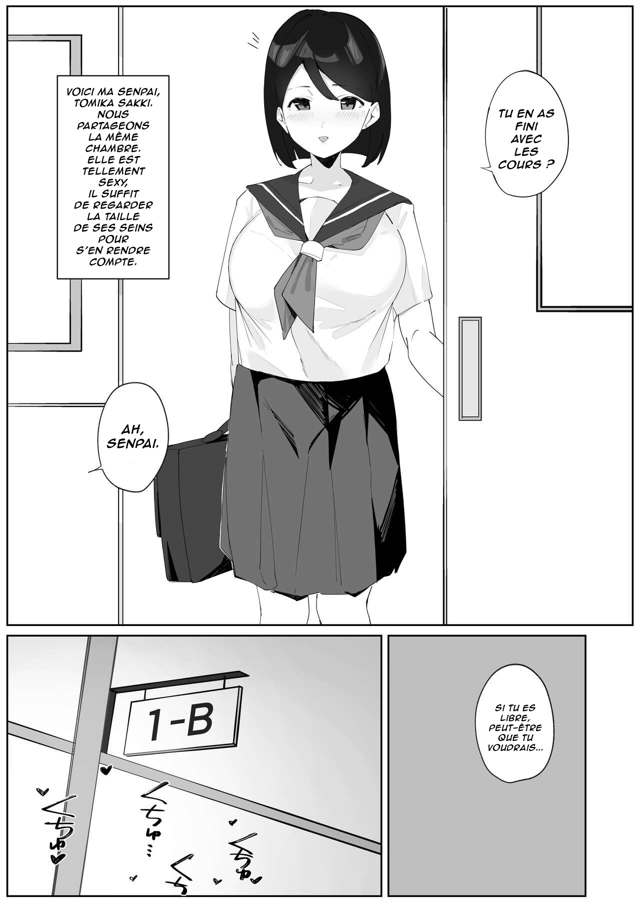 [Nodogoshi Udon (Udon Ningen)] Futanari Musume no Iru Joshiryo 2 | Il y a une Futanari dans le dortoir des filles 2 [French] [Lopxi] Bildnummer 4