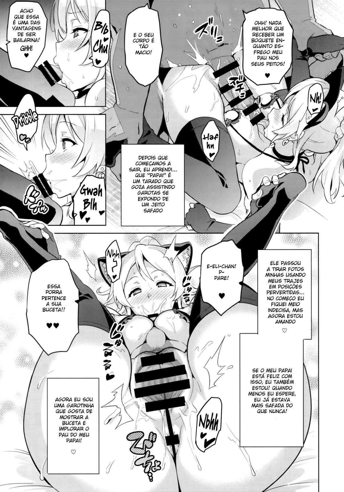 (C86) [Shinjugai (Takeda Hiromitsu)] Eritama! - eri love middleage (Love Live!) [Portuguese-BR] изображение № 18