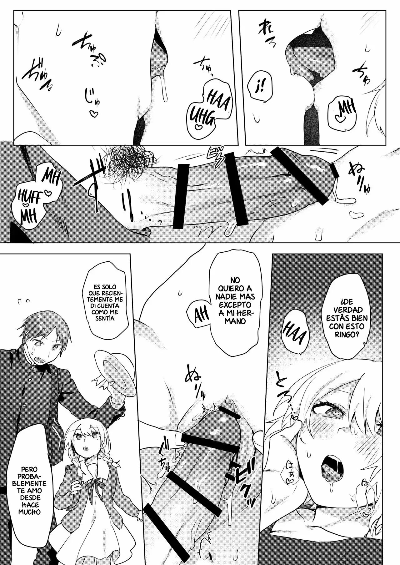 [Negiyashiki (Moegi)] Onii-chan Yuuwaku Keikaku | Un Plan para Ceducir a mi Hermano [Spanish] [Traducciones de Ajce] 图片编号 38