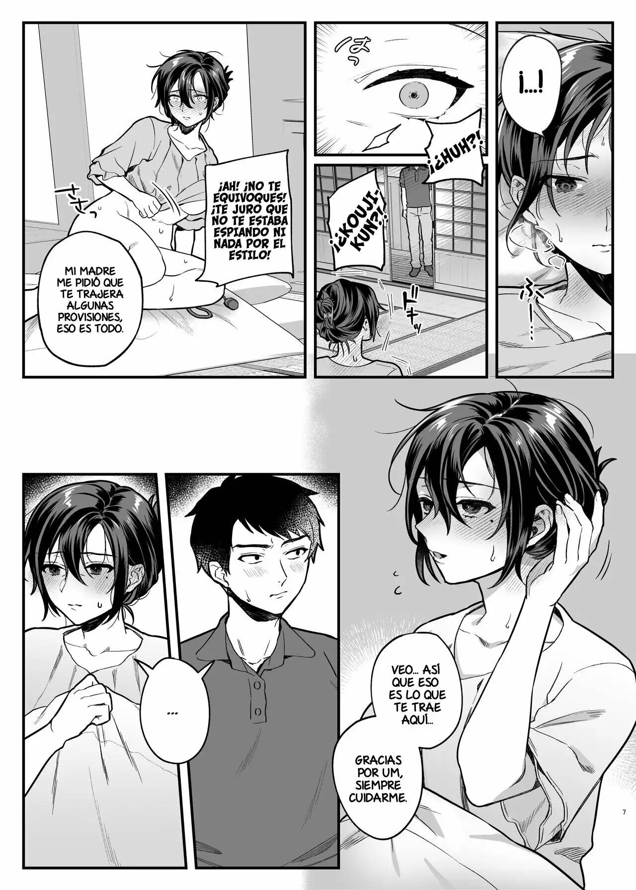 [nikukyu (Shinima, Sasaki Shino)] Naki Ani no Yome | La Viuda de mi Hermano [Spanish] [Traducciones de Ajce + SrTraduc] numero di immagine  6