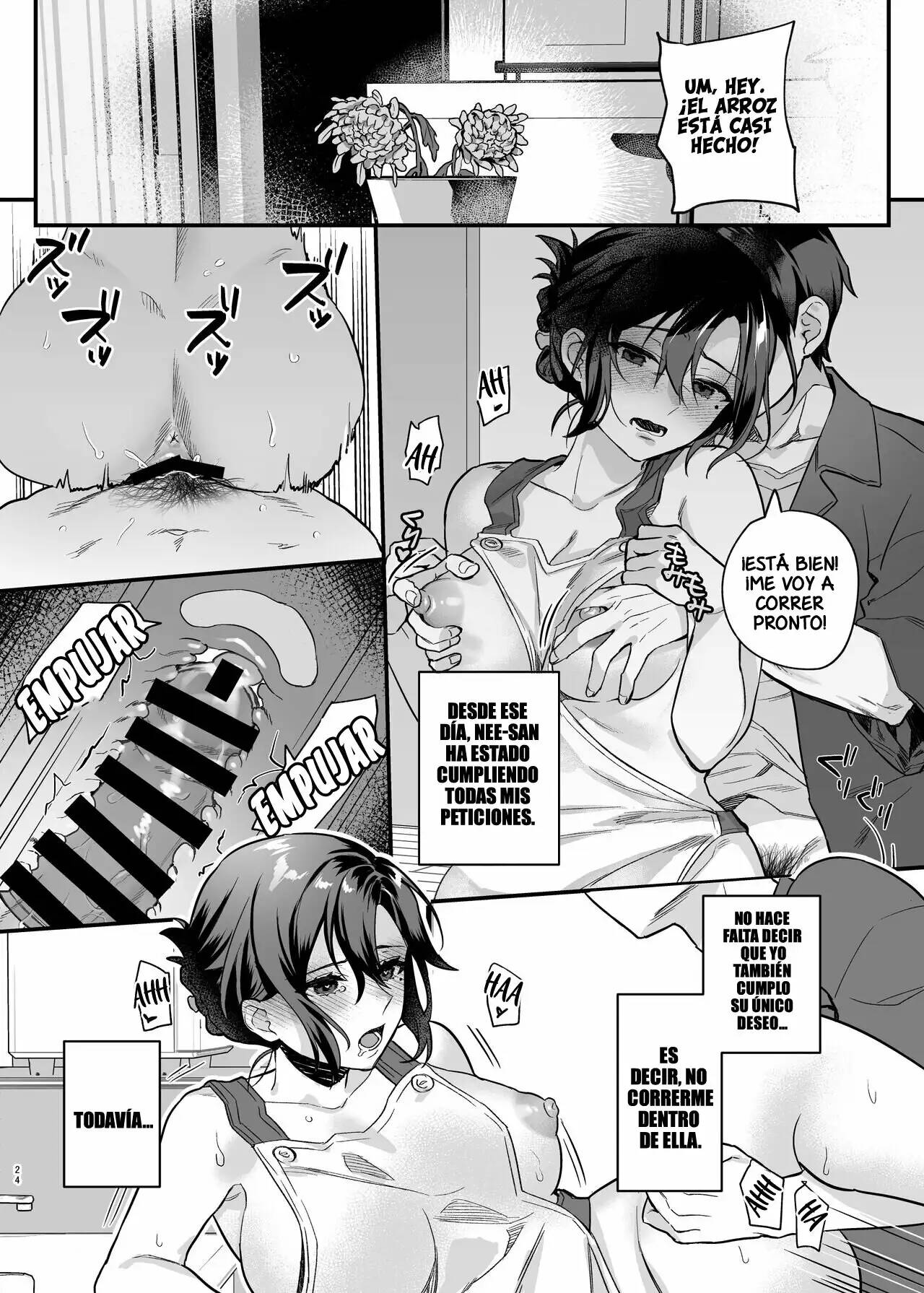 [nikukyu (Shinima, Sasaki Shino)] Naki Ani no Yome | La Viuda de mi Hermano [Spanish] [Traducciones de Ajce + SrTraduc] numero di immagine  23