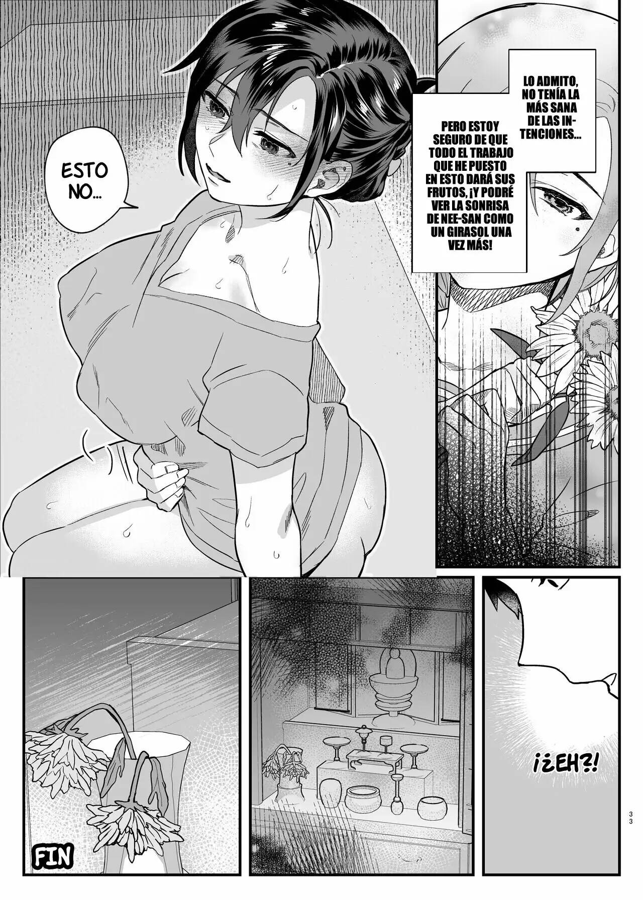 [nikukyu (Shinima, Sasaki Shino)] Naki Ani no Yome | La Viuda de mi Hermano [Spanish] [Traducciones de Ajce + SrTraduc] numero di immagine  32