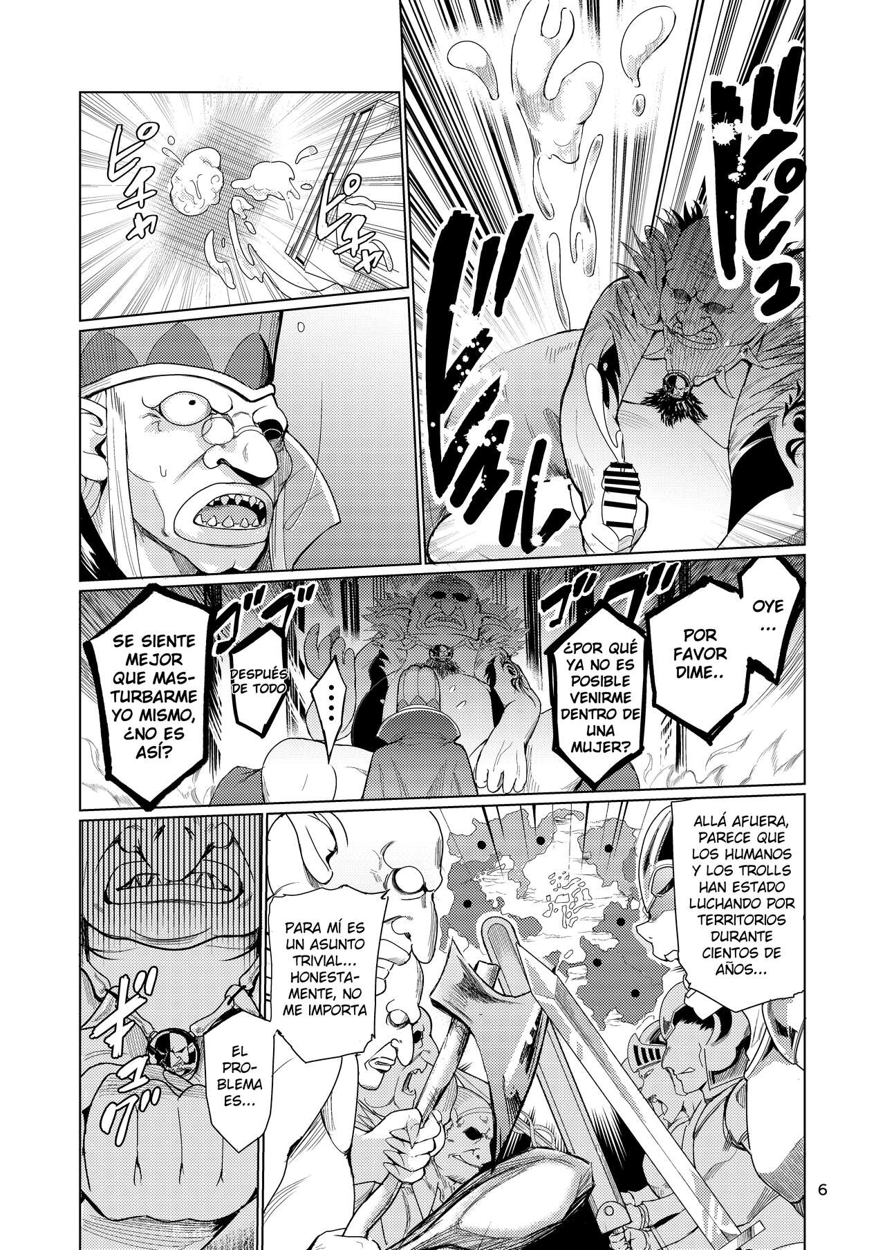 [Raid Socks (Tricky)] Kyouran no Toubatsu Hime Daria [Spanish] image number 5