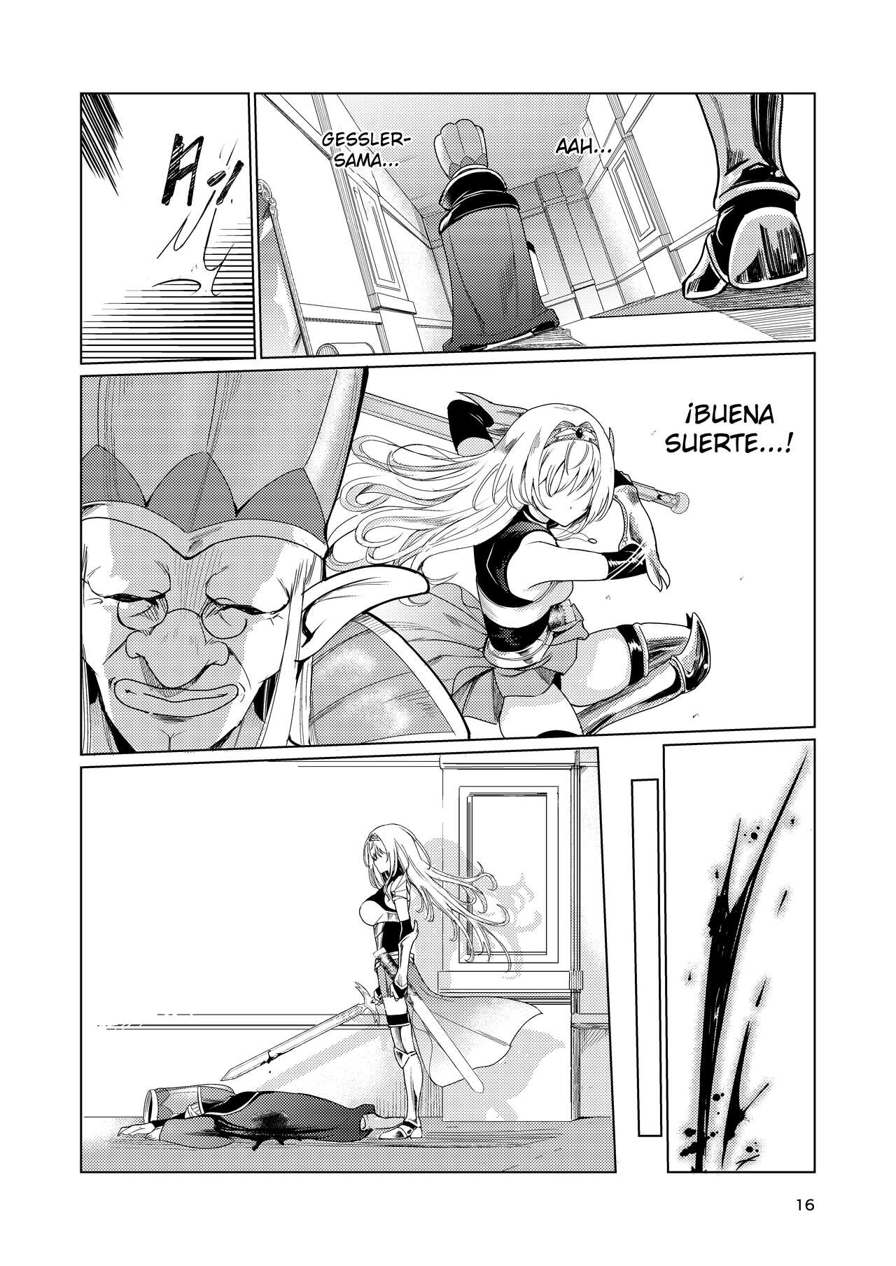 [Raid Socks (Tricky)] Kyouran no Toubatsu Hime Daria [Spanish] image number 15