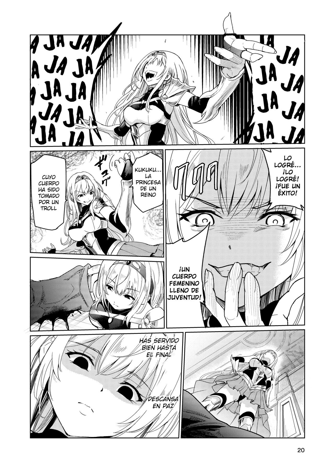 [Raid Socks (Tricky)] Kyouran no Toubatsu Hime Daria [Spanish] image number 19