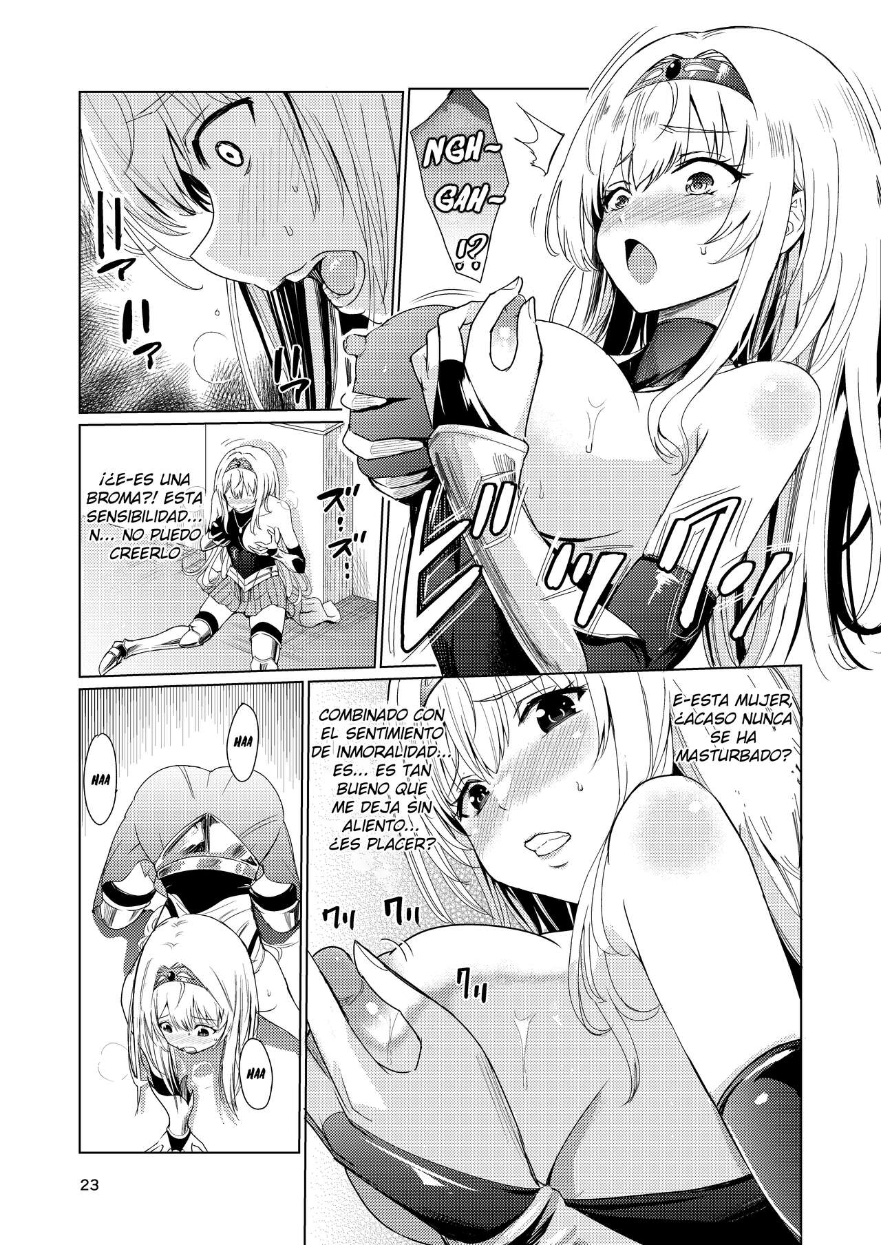 [Raid Socks (Tricky)] Kyouran no Toubatsu Hime Daria [Spanish] image number 22