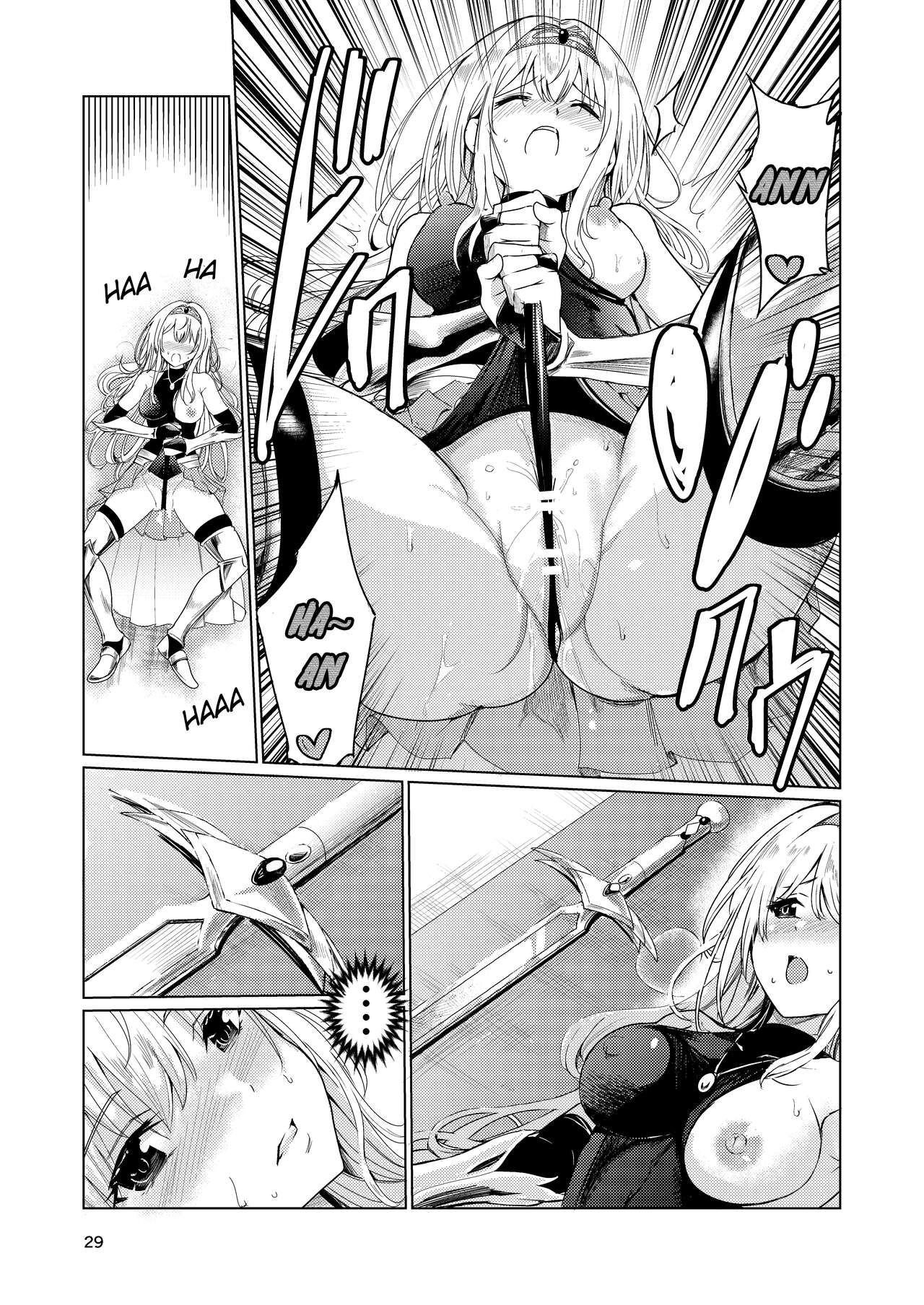 [Raid Socks (Tricky)] Kyouran no Toubatsu Hime Daria [Spanish] image number 28