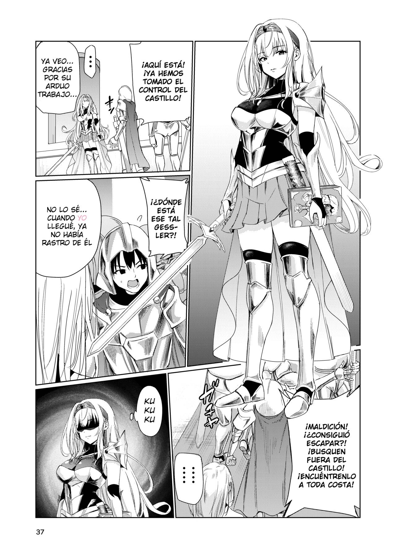 [Raid Socks (Tricky)] Kyouran no Toubatsu Hime Daria [Spanish] image number 36