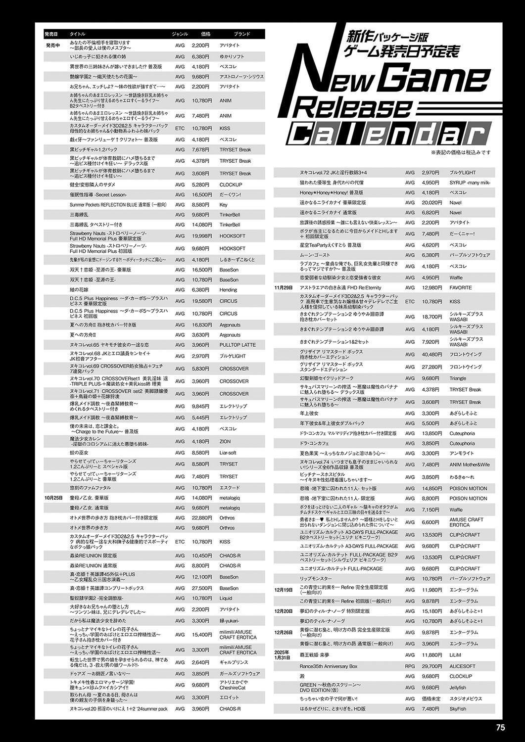 Monthly Megastore 2024-11 画像番号 68