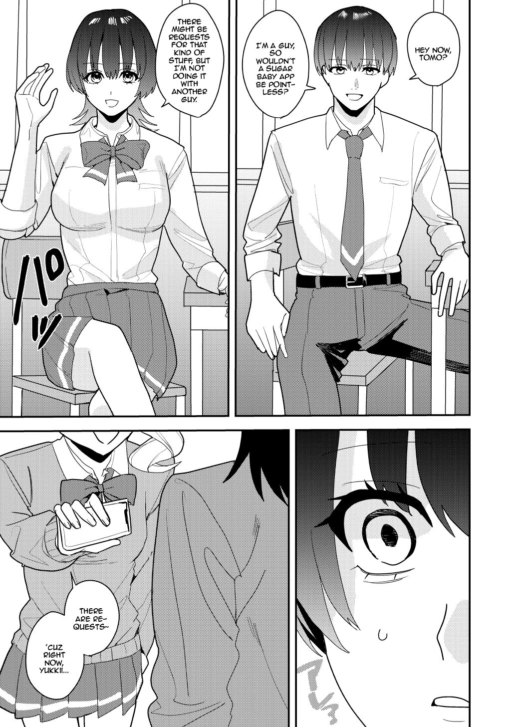 [Amuai Okashi Seisakusho (Betty, Konozama)] Papakatsu Nyotaika de Tanoshiku Kasegu! / Having Fun And Earning Some Money By Prostituting Myself After Turning Into A Girl! [English] {Doujins.com} изображение № 6