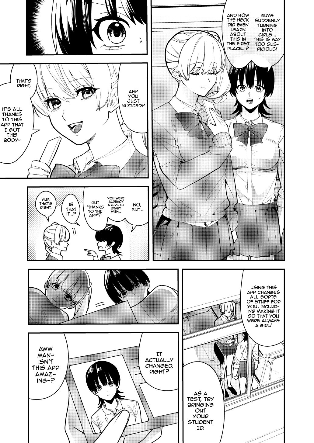 [Amuai Okashi Seisakusho (Betty, Konozama)] Papakatsu Nyotaika de Tanoshiku Kasegu! / Having Fun And Earning Some Money By Prostituting Myself After Turning Into A Girl! [English] {Doujins.com} numero di immagine  8