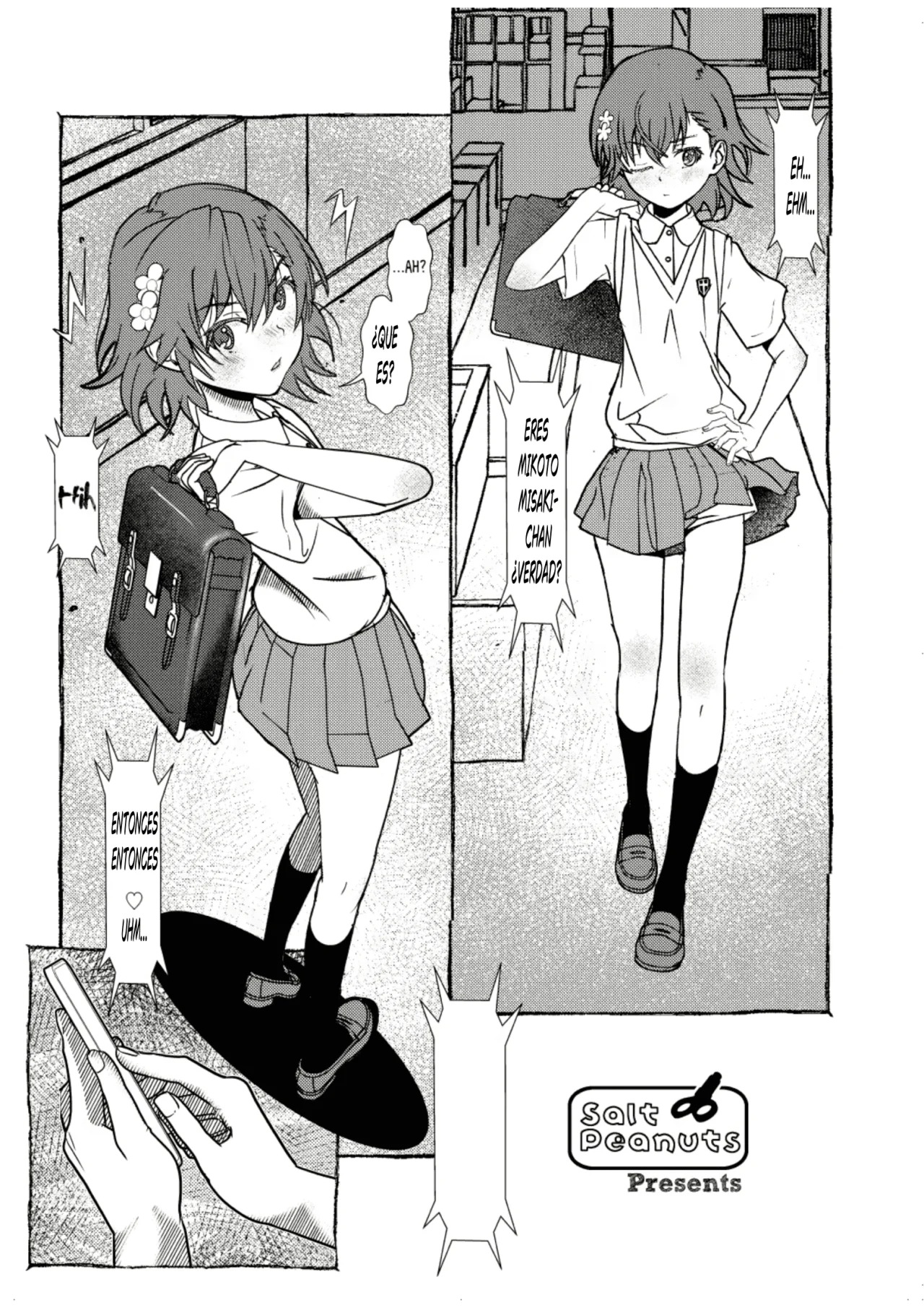 [Salt Peanuts (Niea)] What a Little Hypnosis Can Do | Lo que un Poco de Hipnosis Puede Hacer (Toaru Kagaku no Railgun) [Spanish] [HnoTomoki] [Decensored] [Digital] 画像番号 2