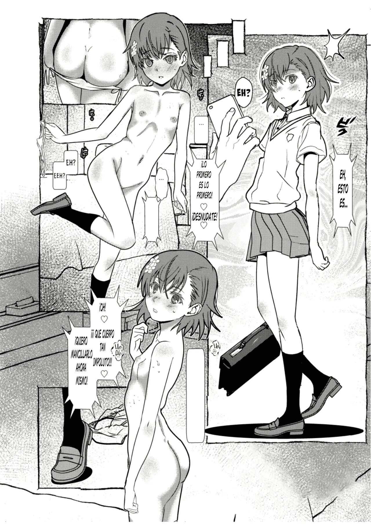 [Salt Peanuts (Niea)] What a Little Hypnosis Can Do | Lo que un Poco de Hipnosis Puede Hacer (Toaru Kagaku no Railgun) [Spanish] [HnoTomoki] [Decensored] [Digital] 画像番号 3