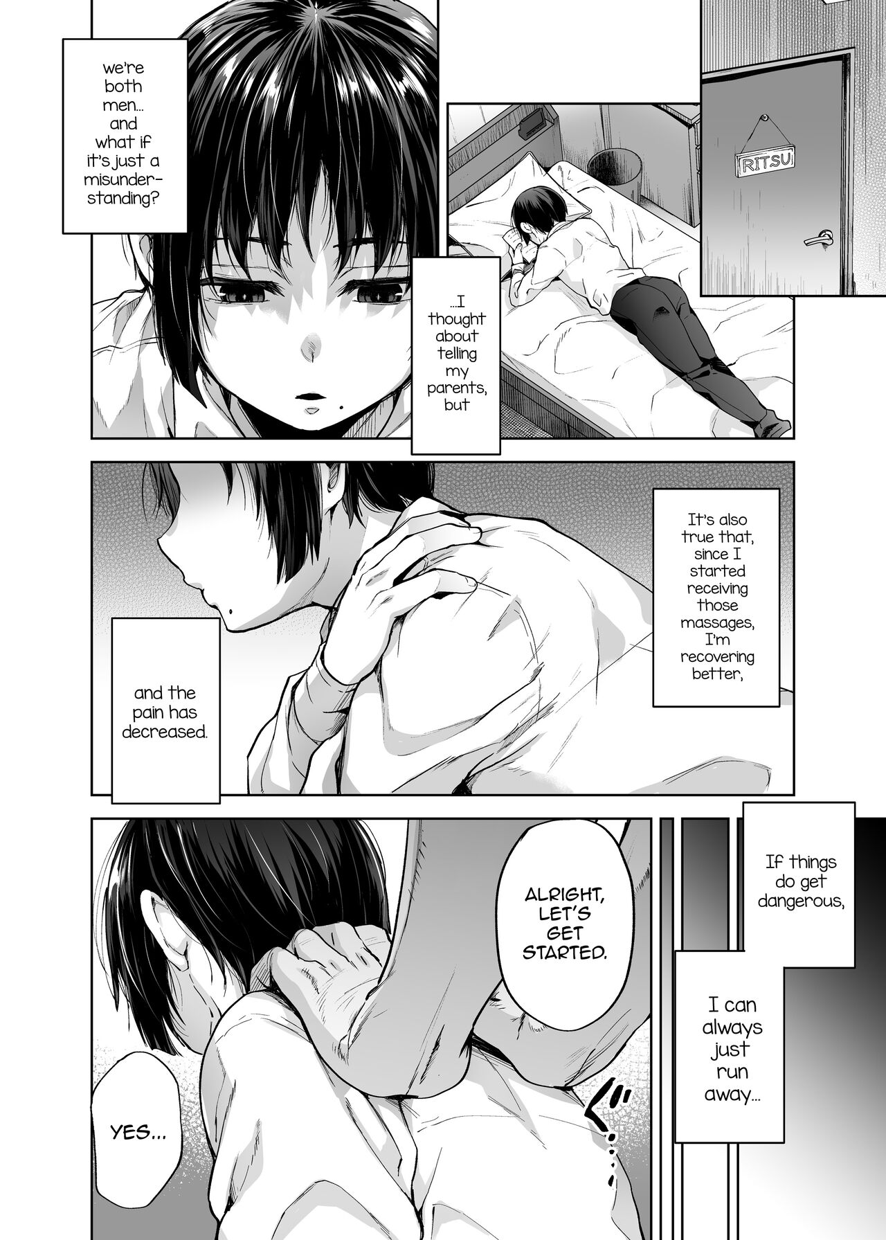 [Seki Sabato (Tsukuru)] Yuutousei Shounen to Himitsu no Tokubetsu Massage [English] [Digital] numero di immagine  7