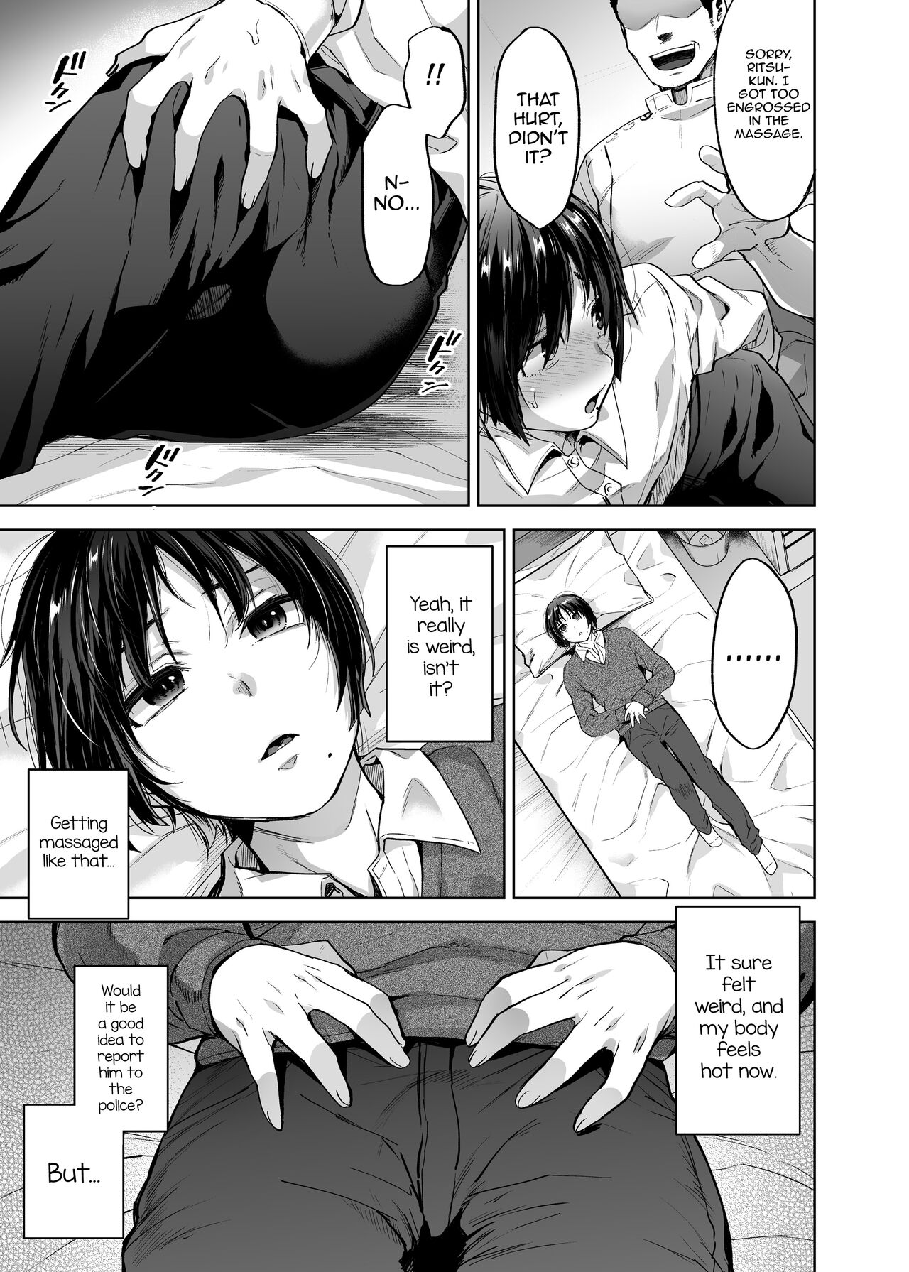 [Seki Sabato (Tsukuru)] Yuutousei Shounen to Himitsu no Tokubetsu Massage [English] [Digital] image number 10