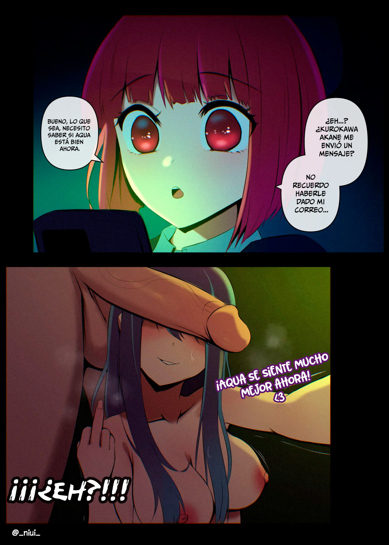 Akane Kurokawa vs Kana Arima (uncensored) [Español] [ReisZzz] [Decensored] [Digital] 图片编号 1