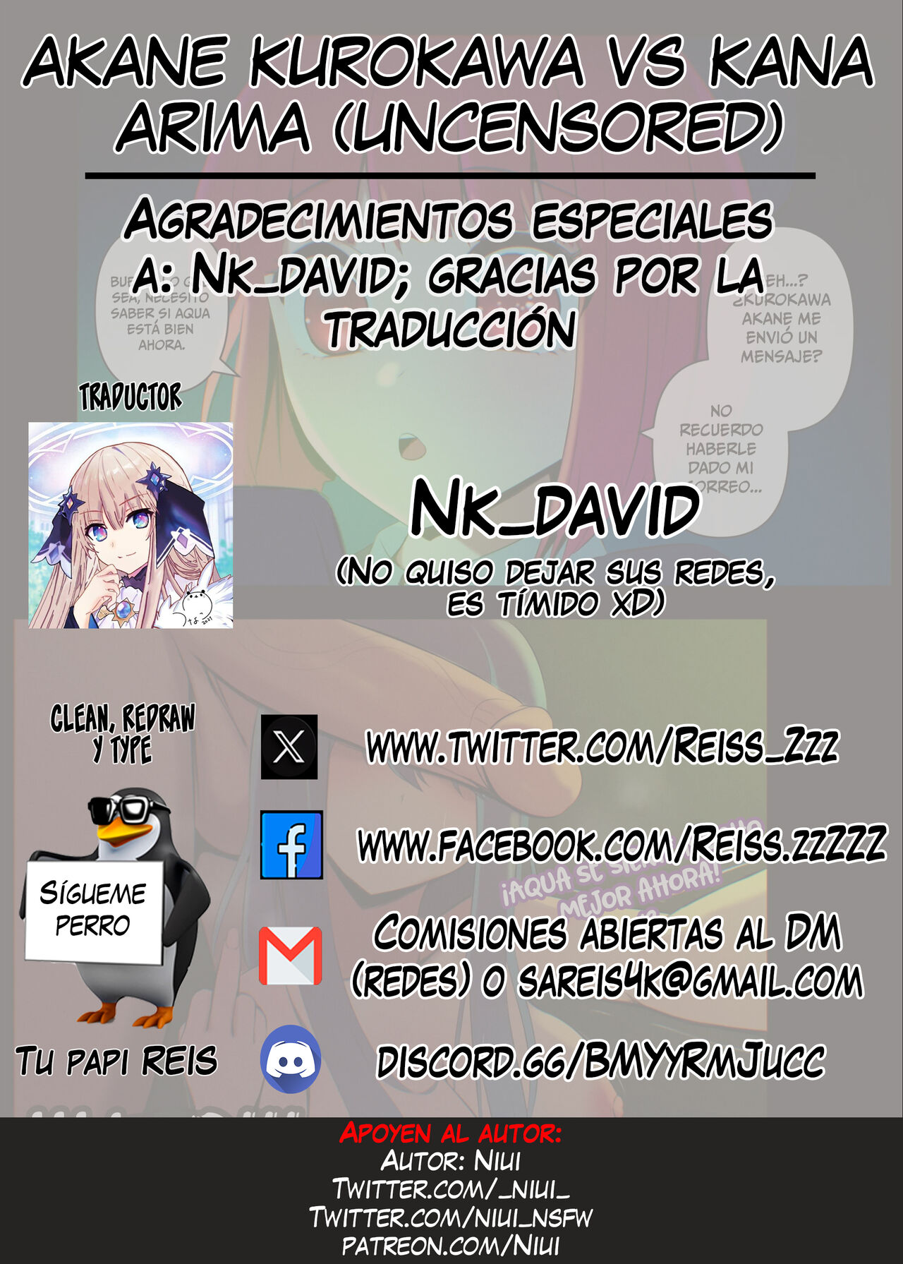 Akane Kurokawa vs Kana Arima (uncensored) [Español] [ReisZzz] [Decensored] [Digital] 图片编号 2