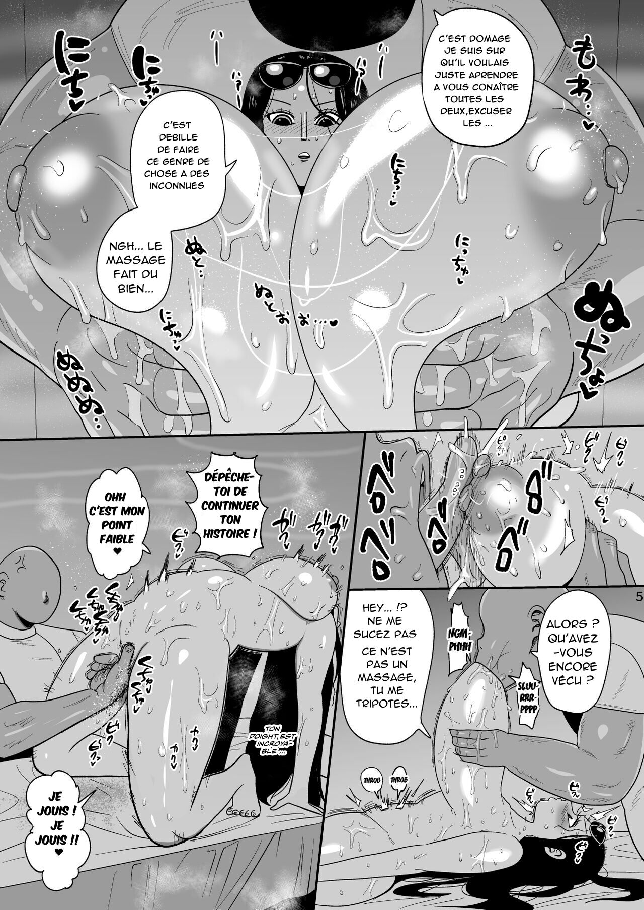 [CRAFT (Kiliu)] Nico Robin Vs. Masseur Old Man {nervscan} (One Piece)(french) numero di immagine  6