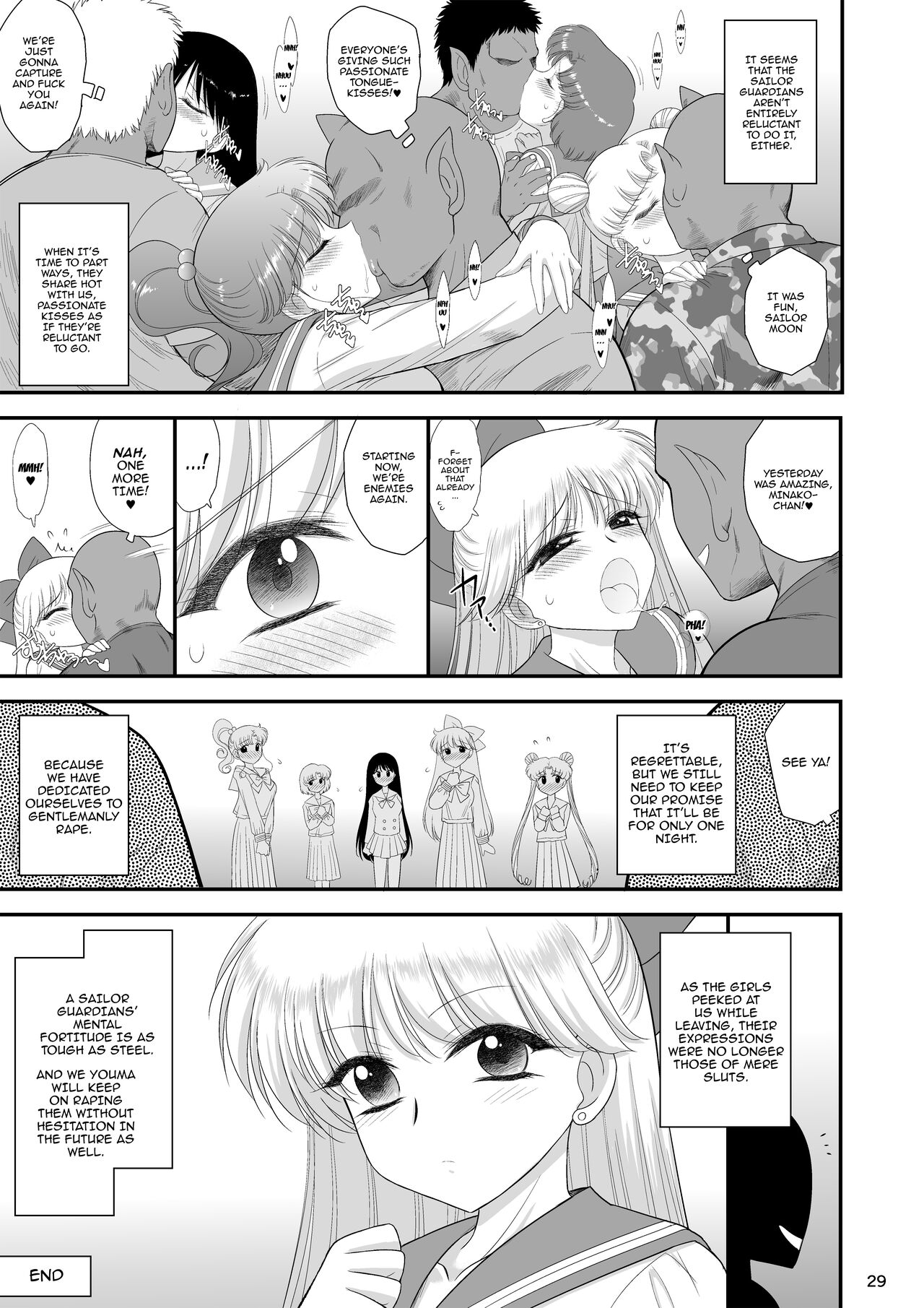 [Black Dog (Kuroinu Juu)] Konya dake Mesu ni Narimasu | I'll Be a Slut Just for Tonight (Bishoujo Senshi Sailor Moon) [English] {Doujins.com} [Digital] 图片编号 28