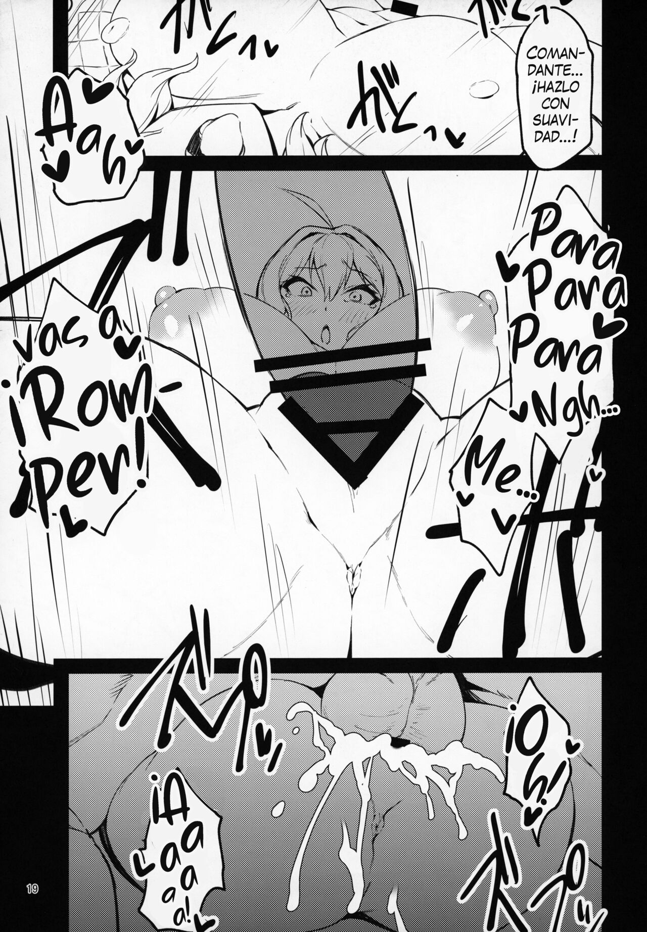 (C104) [Mochi-ya (Yonekura)] Hasamiuchi! (Goddess of Victory: Nikke) [Spanish] [Mapache Fansub] 图片编号 18