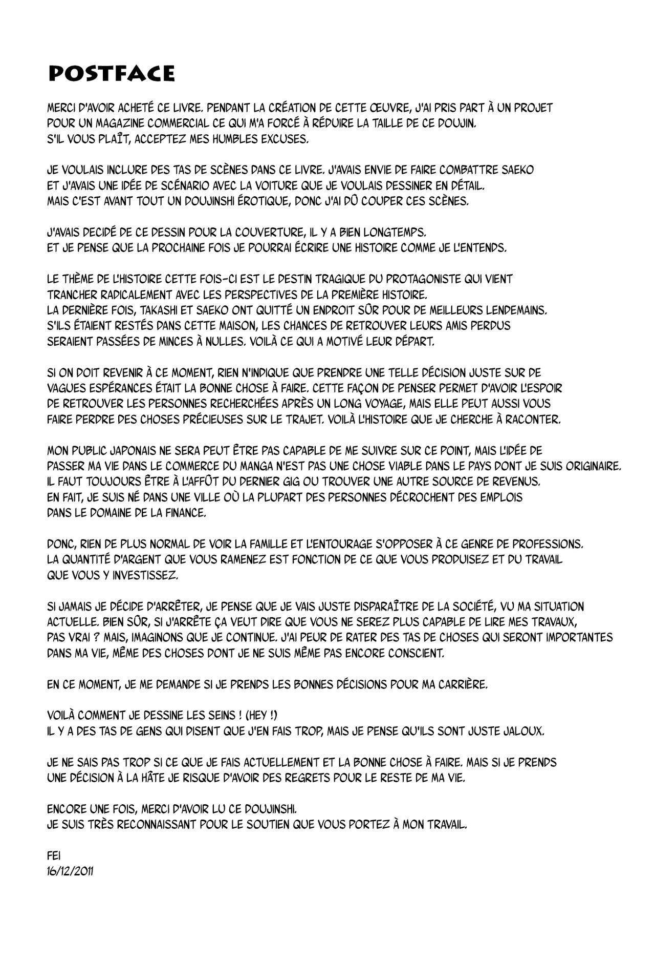 (C81) [Maidoll (Fei)] Kiss of the Dead 2 (Gakuen Mokushiroku Highschool of The Dead) [French] [SAXtrad] 图片编号 26