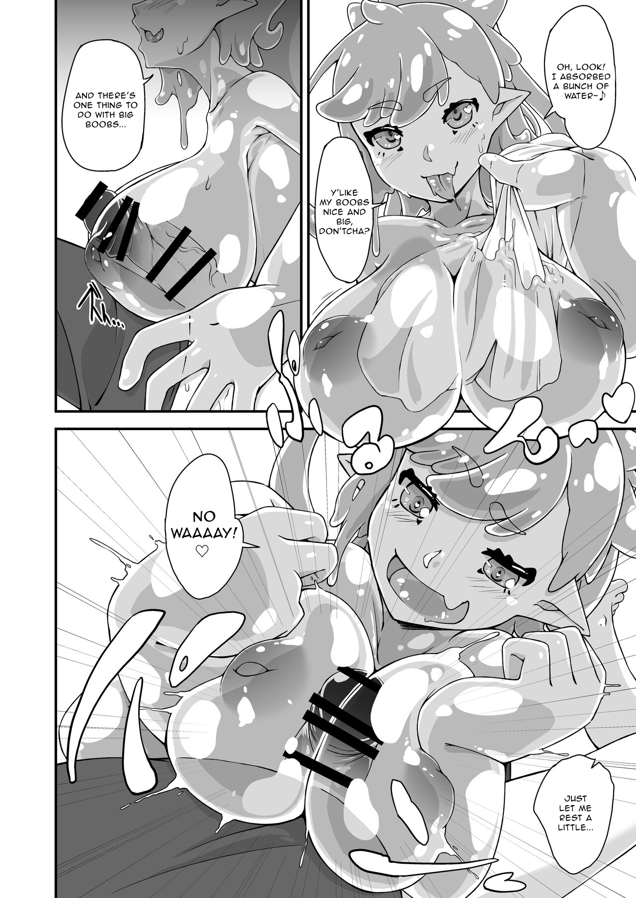 [Kemoyuru (Akahito)] My Childhood Friend Is a Slime Girl | Osananaji wa Slime Musume [English] [Aganon] [Digital] image number 9