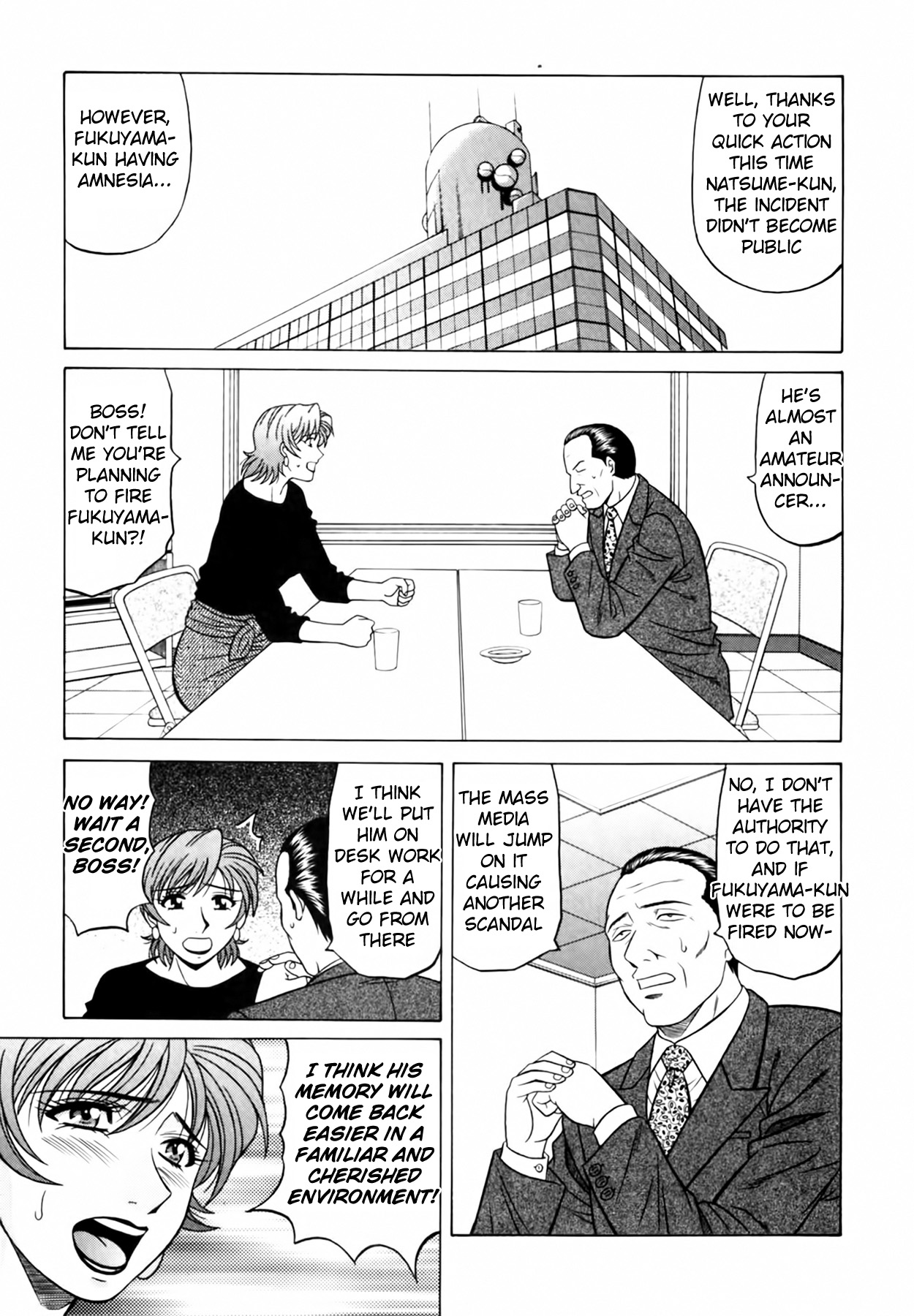 [Ozaki Akira] Caster Natsume Reiko no Yuuwaku Vol. 4 Ch.1 [English] 이미지 번호 14