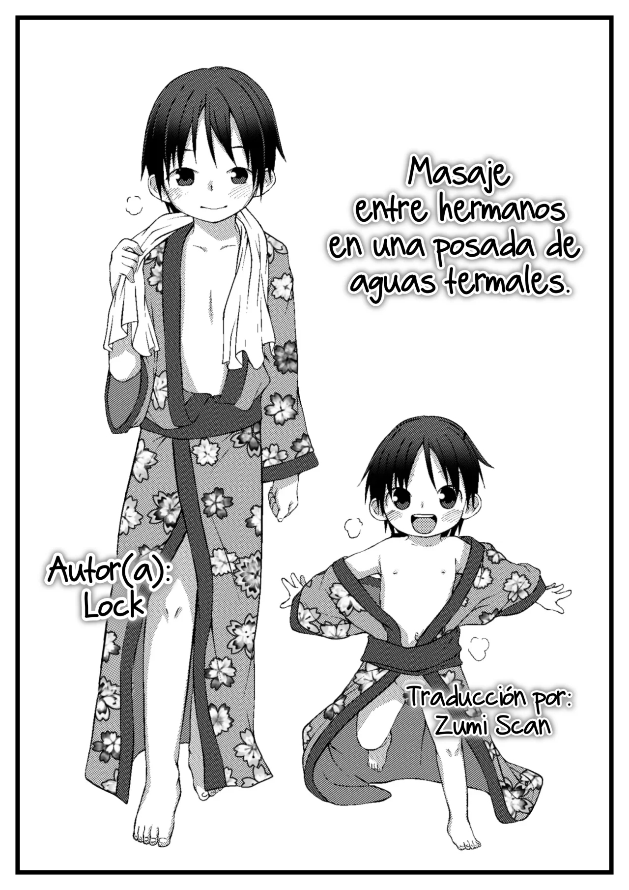 [Lock] Onsen Ryokan de Kyoudai Massage [Spanish][Zumi Scan] image number 1