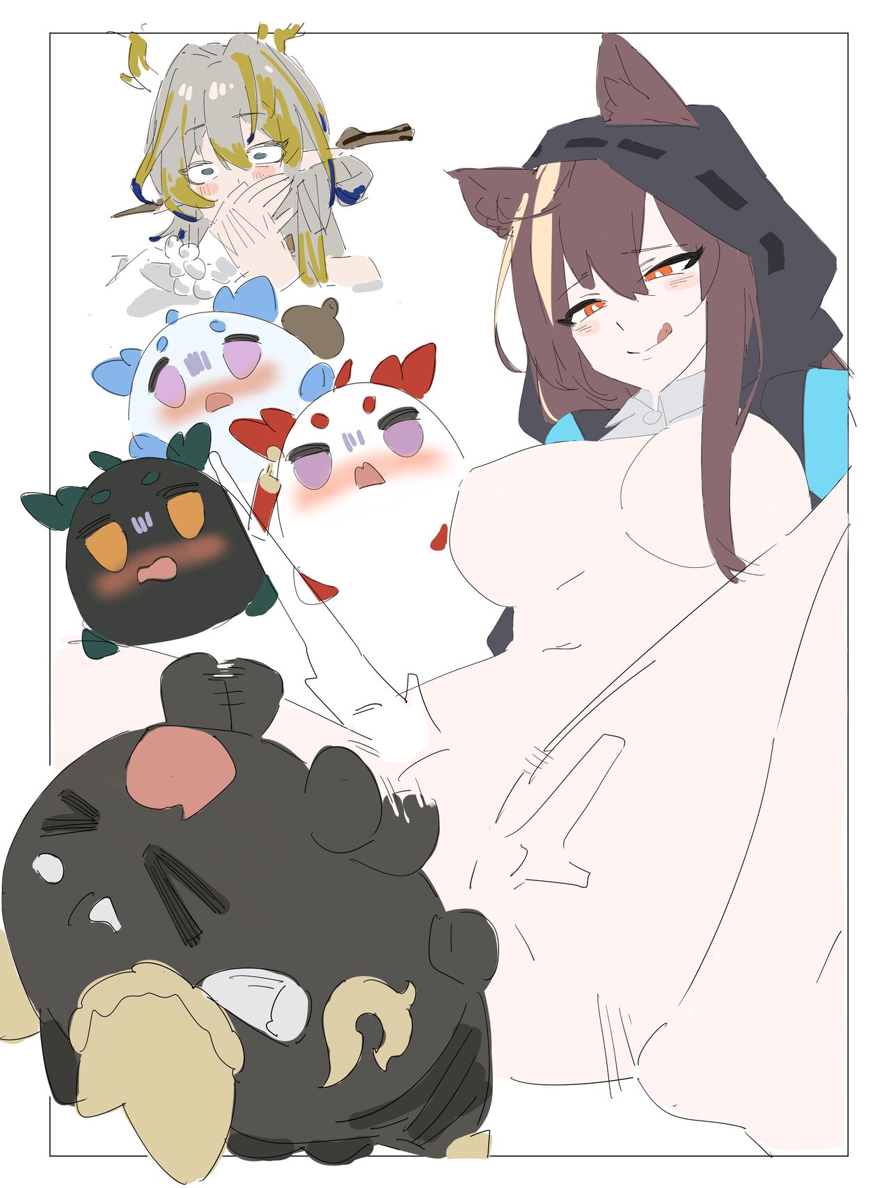 [D仔 & mirrorWU] 博士大战龙泡泡！ (Arknights) [Chinese] 2eme image