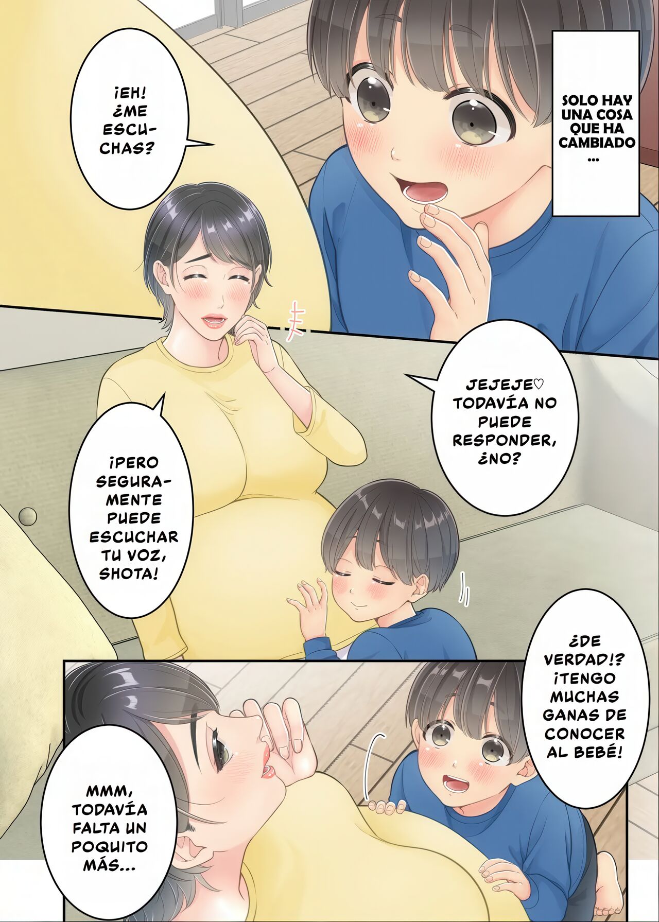 [Yuriko Club] Boku no Mama to Takuhai no Onii-san ga. | Mi Mamá y el Repartidor. [Spanish] [D-TRAD] изображение № 68