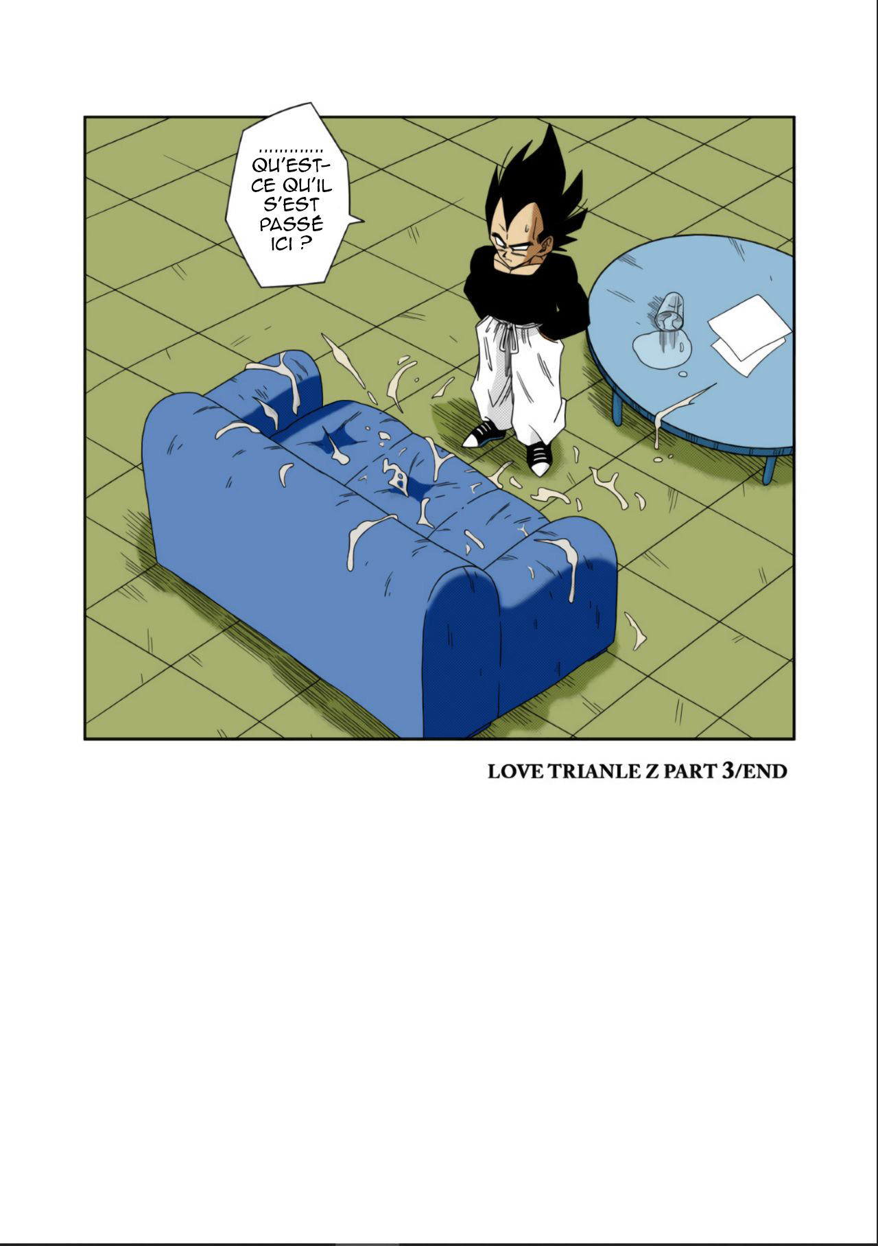 [Yamamoto] LOVE TRIANGLE Z PART 3 (Dragon Ball Z) [French] [Colorized] [Decensored] image number 23