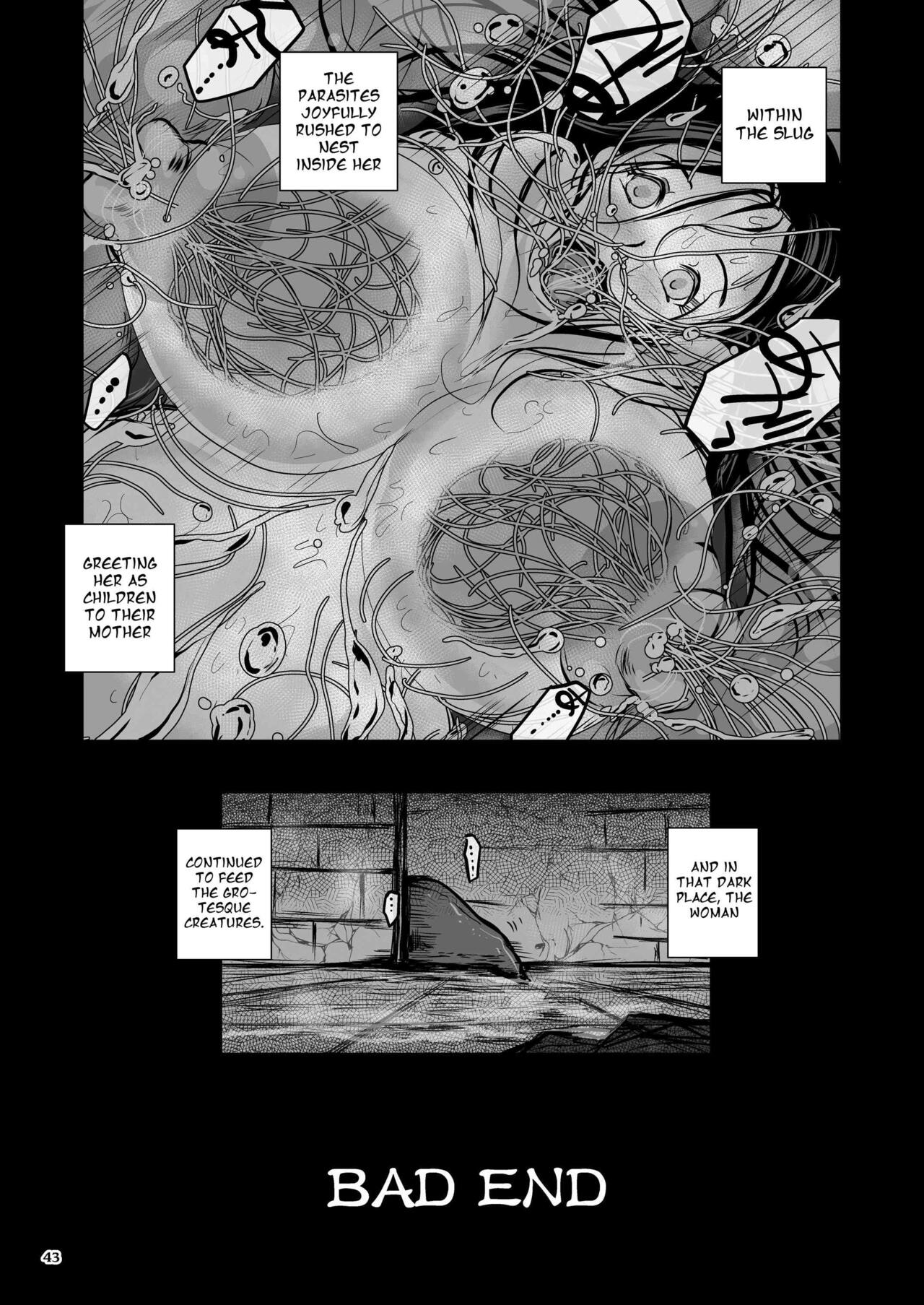 (Takaishi Fuu) Parasitized Giant Slugs vs Sorceress of the Black Hair as Aura [English] [Mant] [Digital] 이미지 번호 43