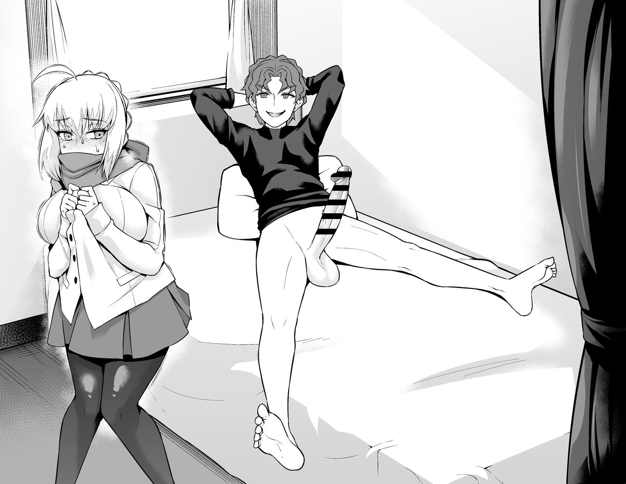 [Ankoman] saber, botebara ni...❤  (Fate/Stay Night) numero di immagine  8