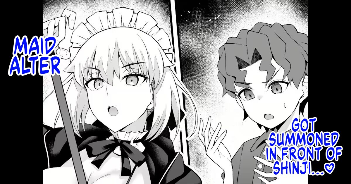 [Ankoman] Maid Alter, Shinji no Mae ni Shoukan sareru... | Maid Alter Got Summoned In Front Of Shinji... (Fate/Grand Order) [English] imagen número 1