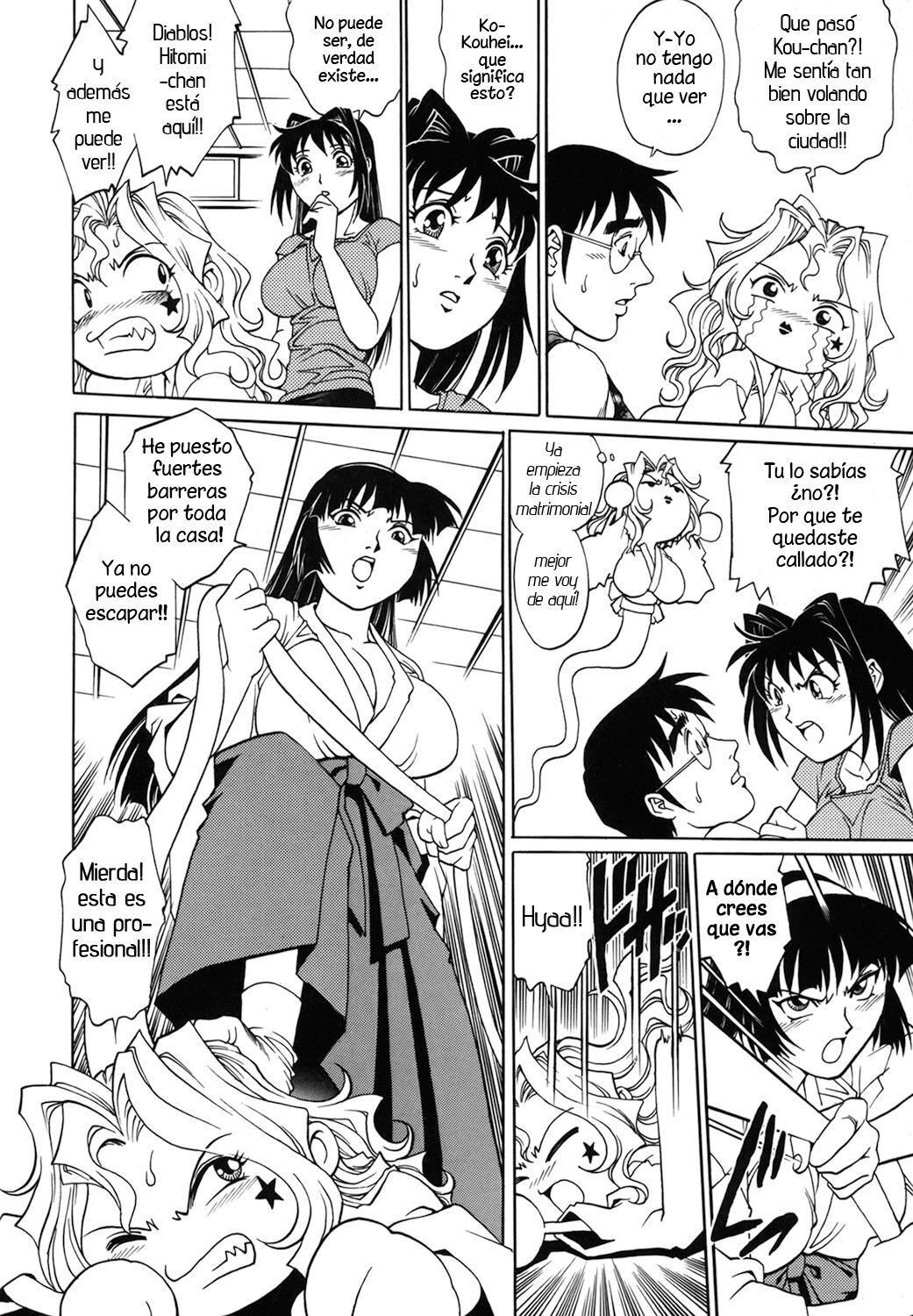 [Yanagawa Rio] Yurei Yashiki he irasshai Ch.3 | Bienvenidos a la Casa Embrujada Cap.3 [Spanish] [Decensored] [Harenchi no Fansub] 图片编号 8