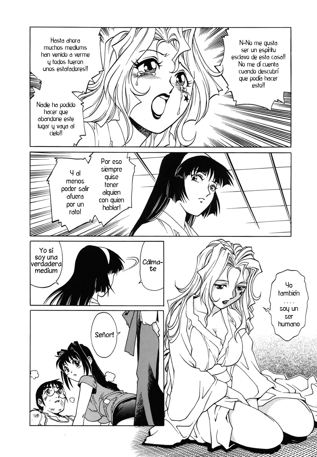 [Yanagawa Rio] Yurei Yashiki he irasshai Ch.3 | Bienvenidos a la Casa Embrujada Cap.3 [Spanish] [Decensored] [Harenchi no Fansub] 图片编号 10