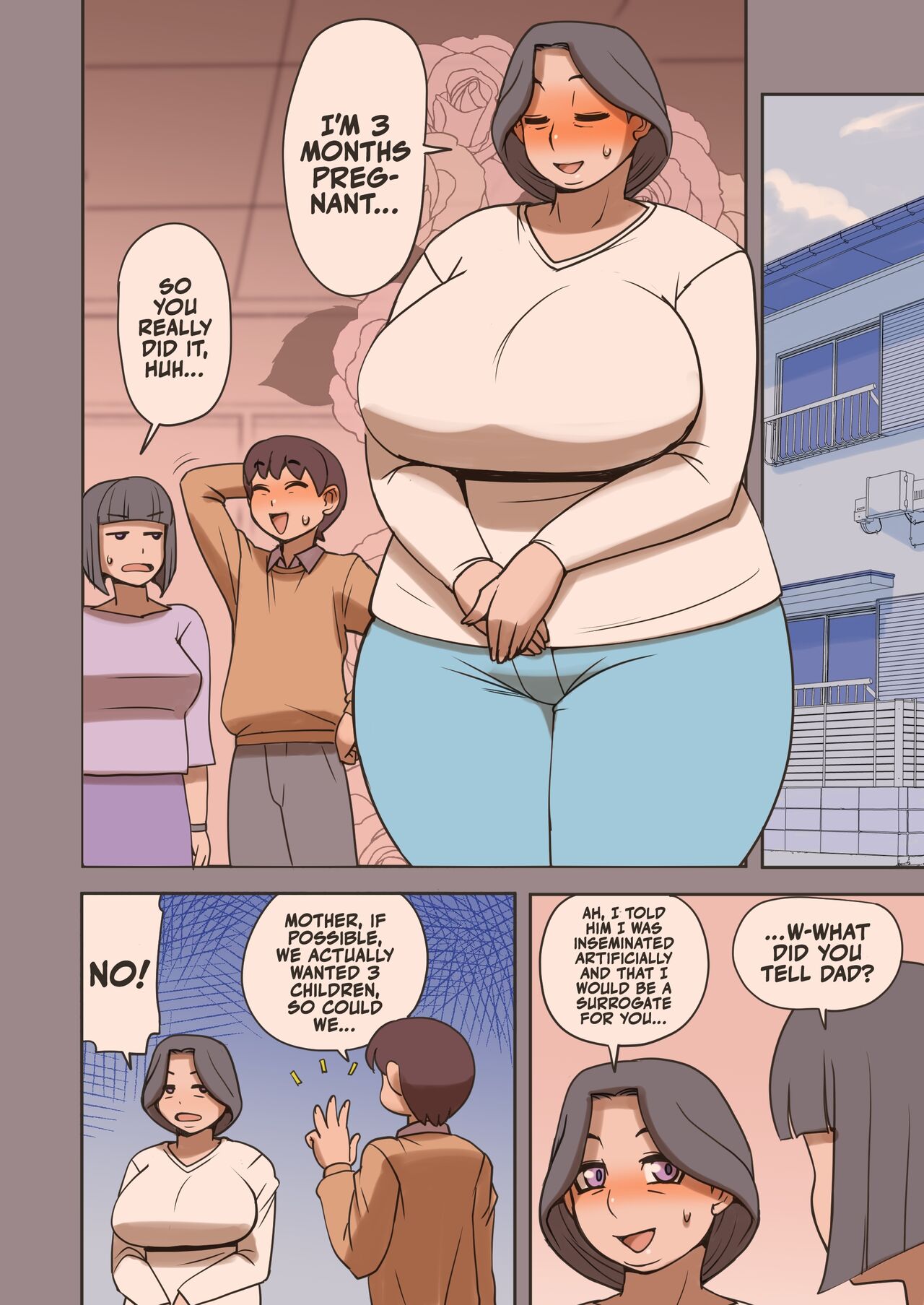 [Penguindou] My Voluptuous Mother-in-law Has Some Huge Tits! Let's Get Her Pregnant! [English] [A Cool Person] imagen número 14