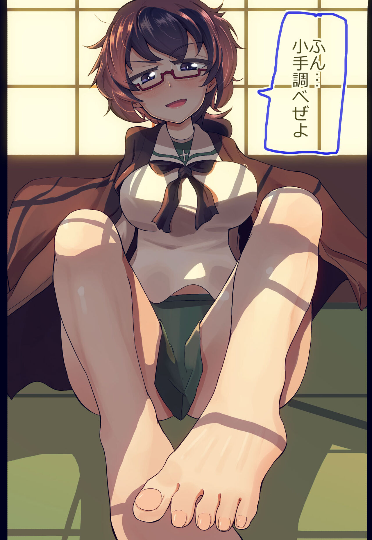 [Jinguu] おりょうさんと野球拳してみた (Girls und Panzer) image number 2