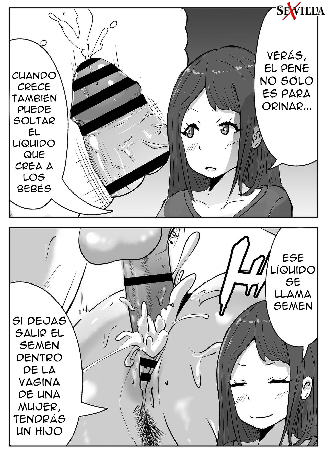 MI HERMANA ME ENSEÑÓ CÓMO SE HACEN LOS BEBÉS  [Spanish] [Rewrite] [5eXv1LL4 -  La PitónIsa  - KARAY] Bildnummer 9