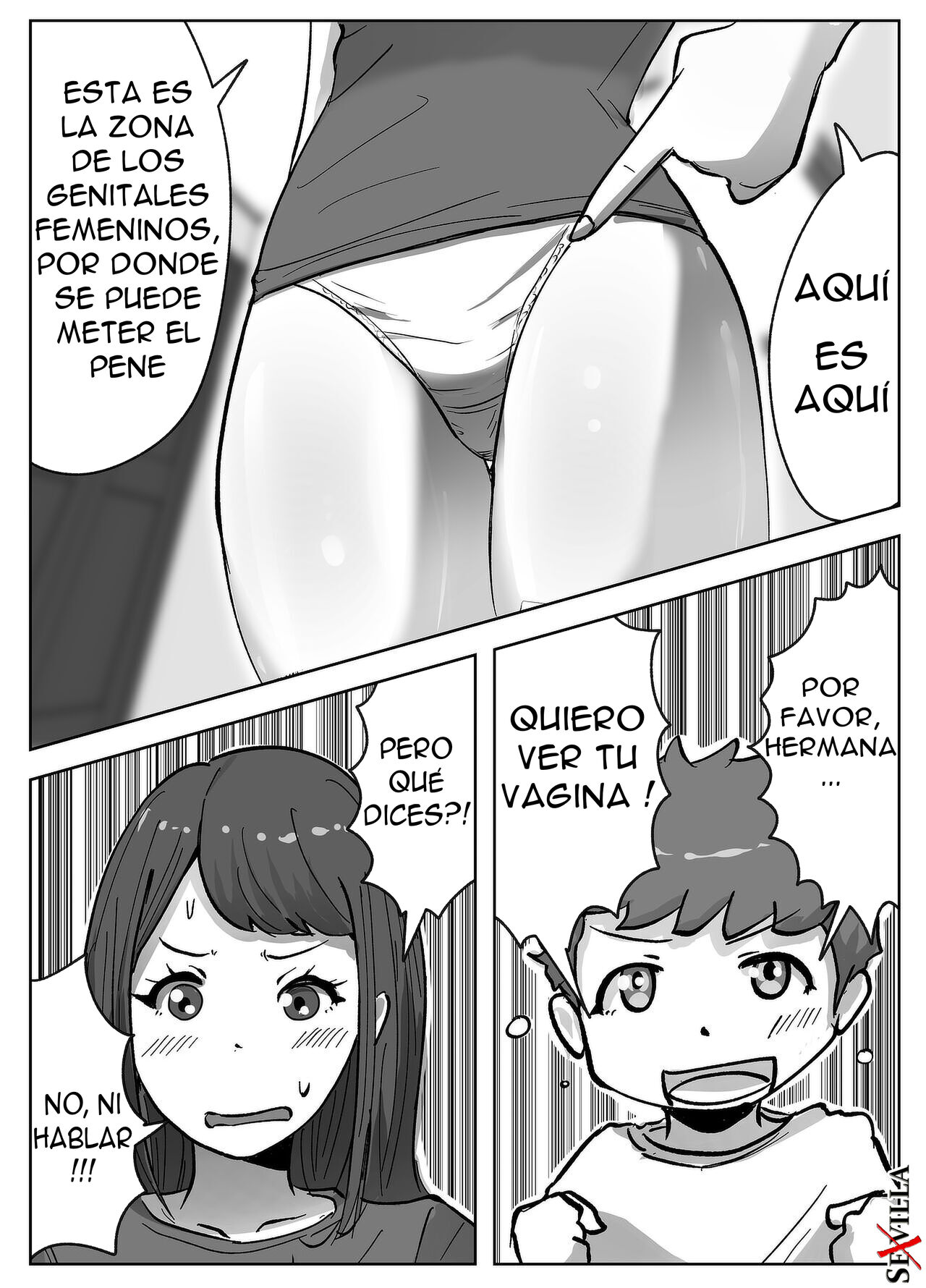 MI HERMANA ME ENSEÑÓ CÓMO SE HACEN LOS BEBÉS  [Spanish] [Rewrite] [5eXv1LL4 -  La PitónIsa  - KARAY] Bildnummer 11