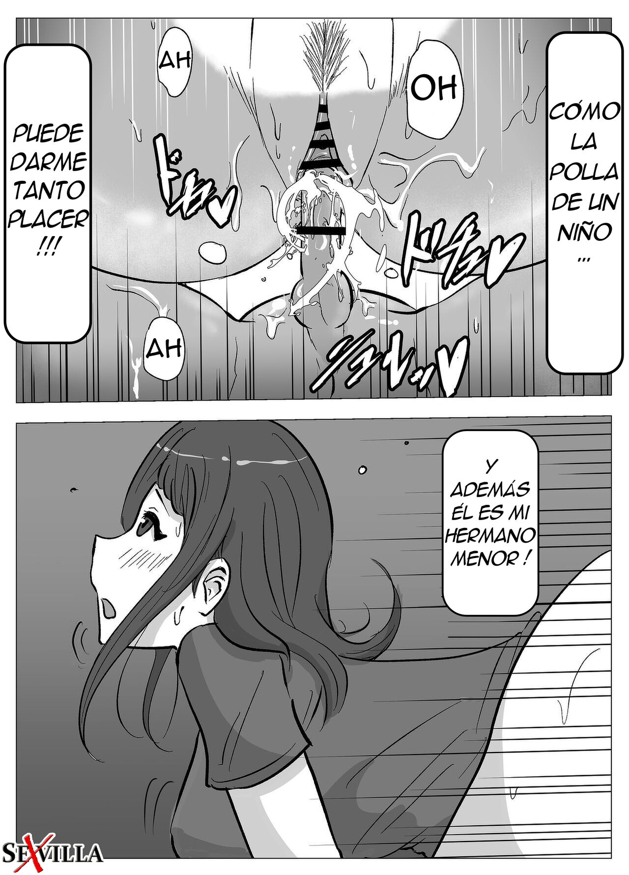 MI HERMANA ME ENSEÑÓ CÓMO SE HACEN LOS BEBÉS  [Spanish] [Rewrite] [5eXv1LL4 -  La PitónIsa  - KARAY] Bildnummer 36