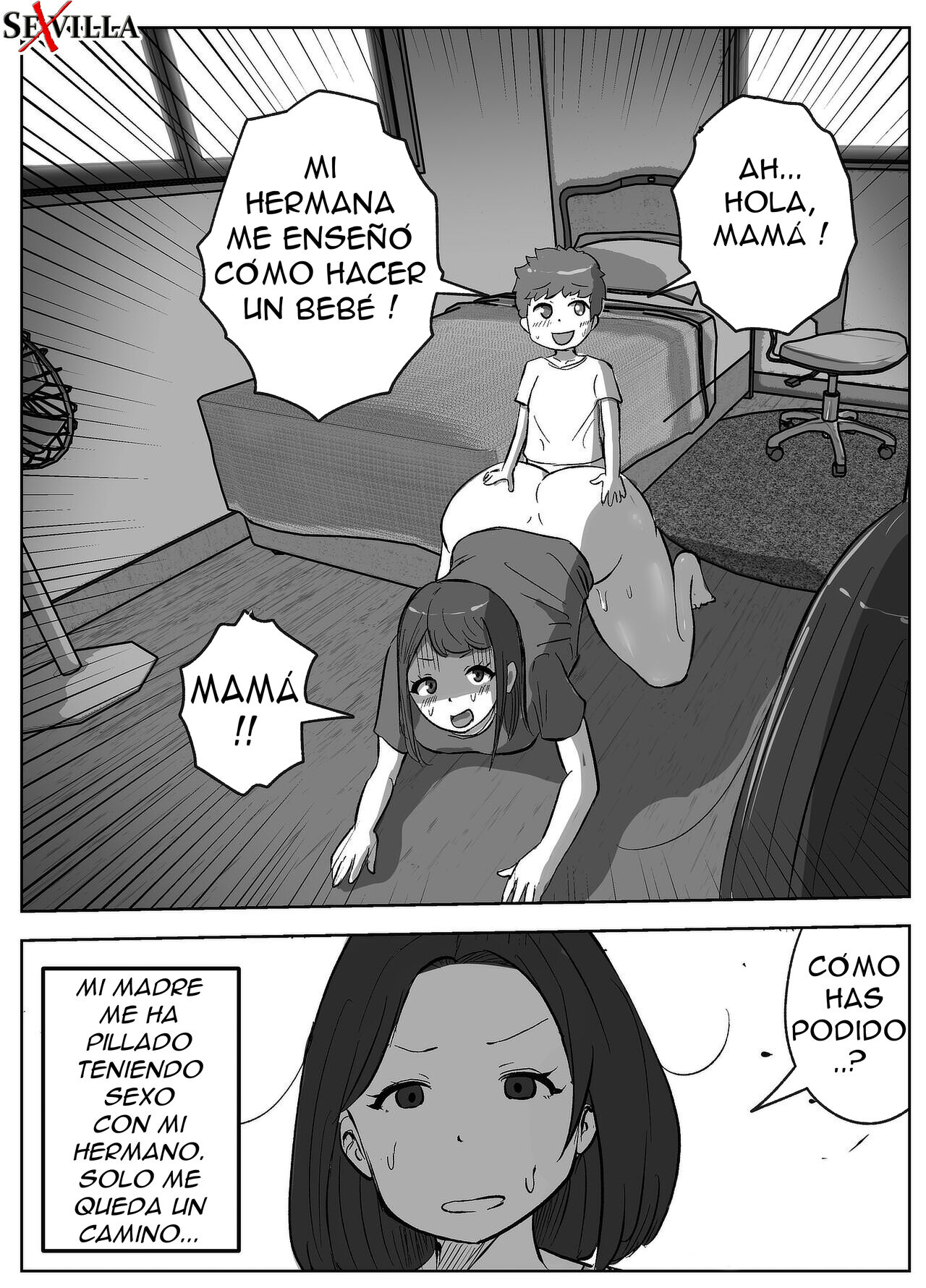 MI HERMANA ME ENSEÑÓ CÓMO SE HACEN LOS BEBÉS  [Spanish] [Rewrite] [5eXv1LL4 -  La PitónIsa  - KARAY] Bildnummer 41