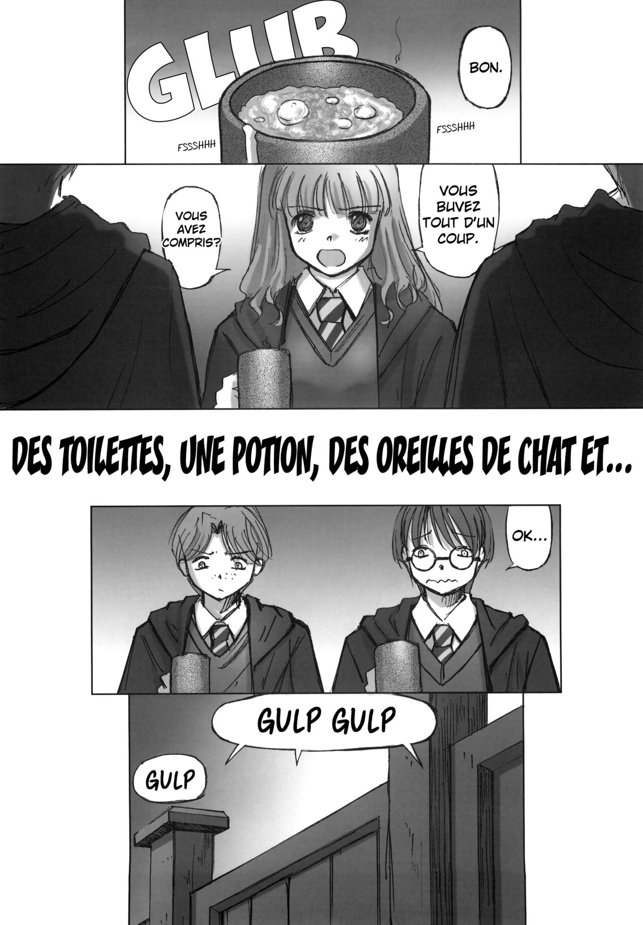 (CR33) [G-Power! (SASAYUKi)] ILH - I Love Hermione (Harry Potter) [FRENCH] 画像番号 4
