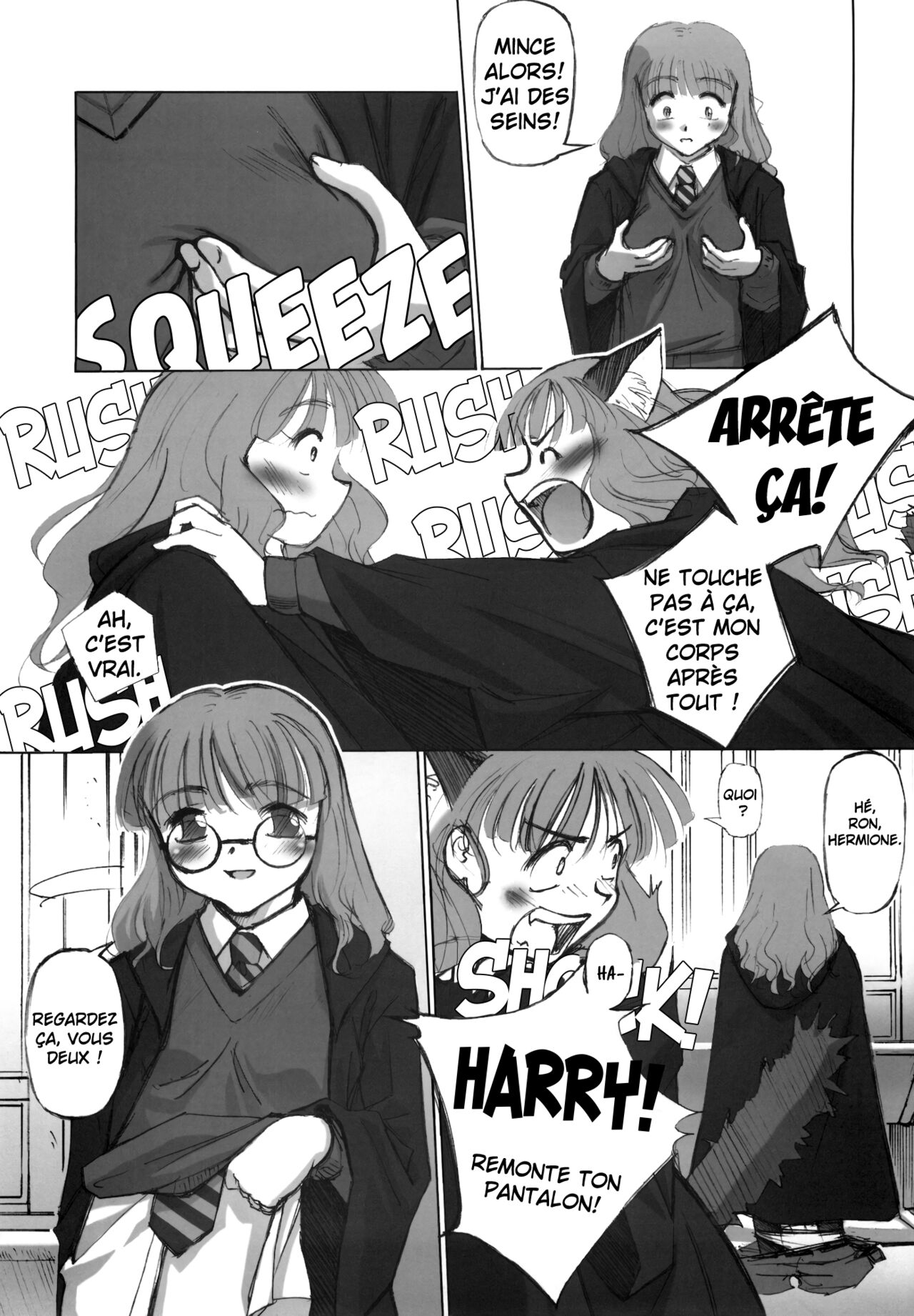 (CR33) [G-Power! (SASAYUKi)] ILH - I Love Hermione (Harry Potter) [FRENCH] 画像番号 6