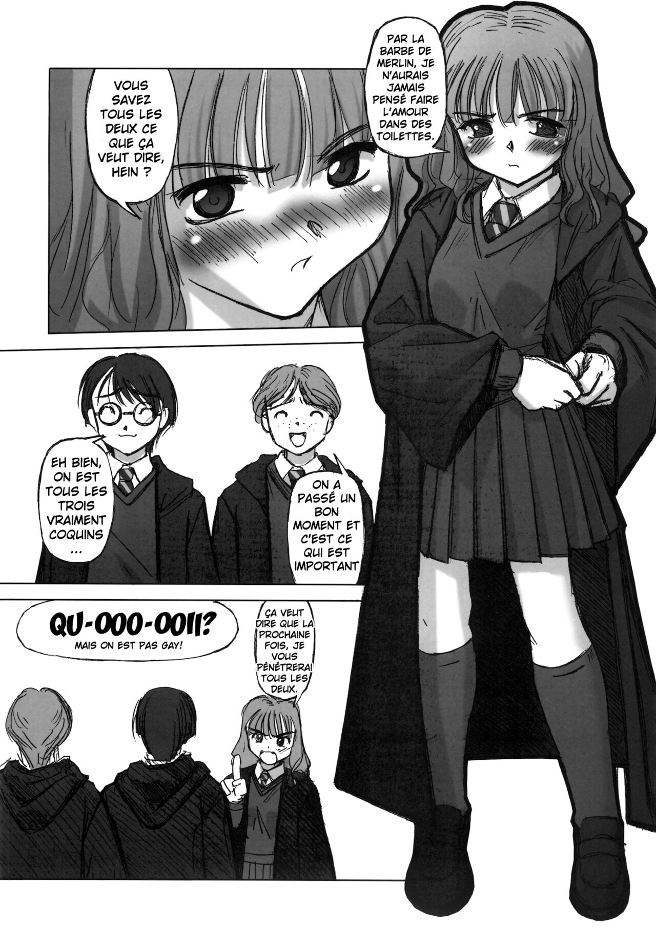 (CR33) [G-Power! (SASAYUKi)] ILH - I Love Hermione (Harry Potter) [FRENCH] 画像番号 19