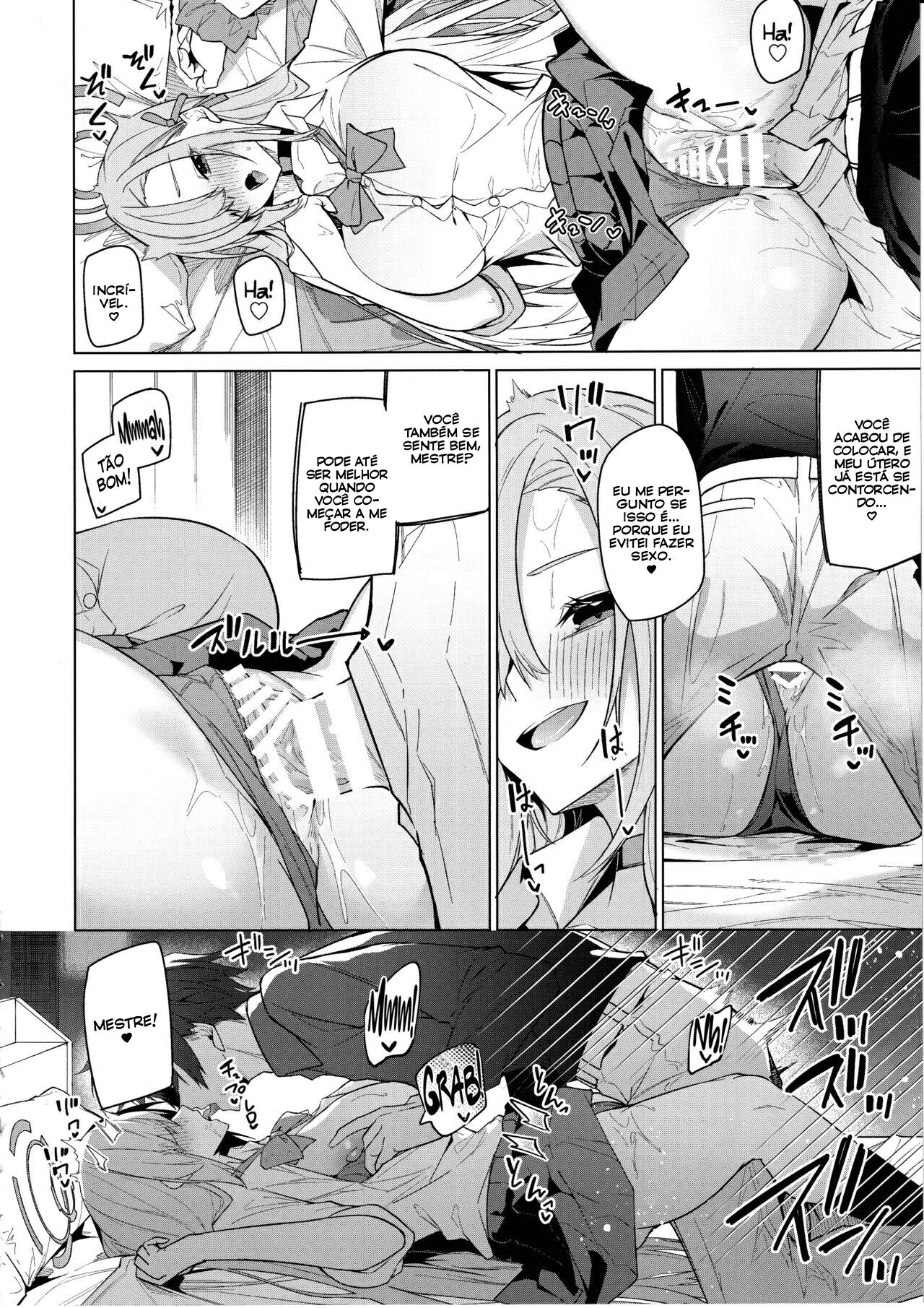 (C103) [JUN TOKUTYU KUROMASK (Hetaren)] Asuna to Isshuukan Go ni. (Blue Archive) [Portuguese-BR] [Bakai.org] numero di immagine  7