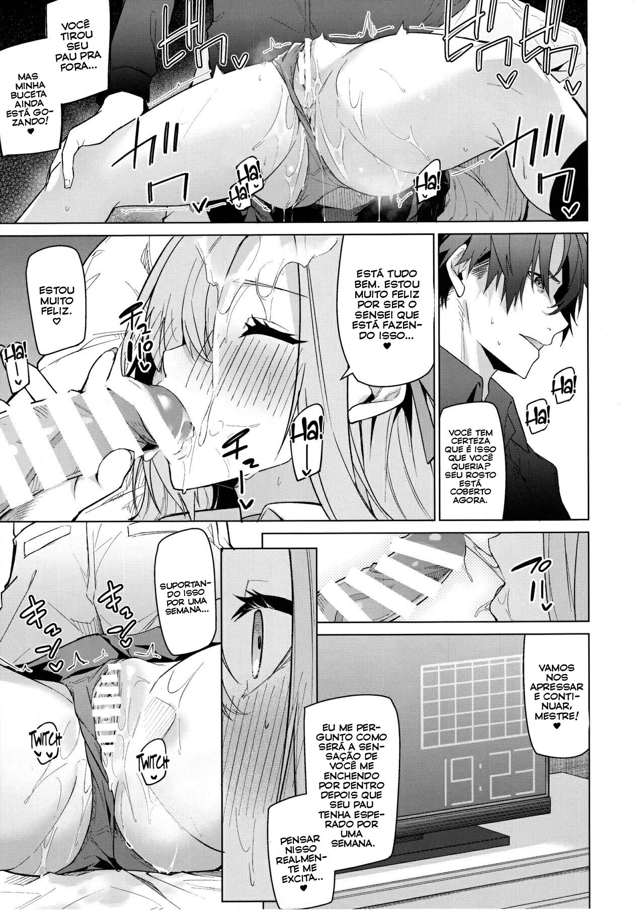 (C103) [JUN TOKUTYU KUROMASK (Hetaren)] Asuna to Isshuukan Go ni. (Blue Archive) [Portuguese-BR] [Bakai.org] numero di immagine  10